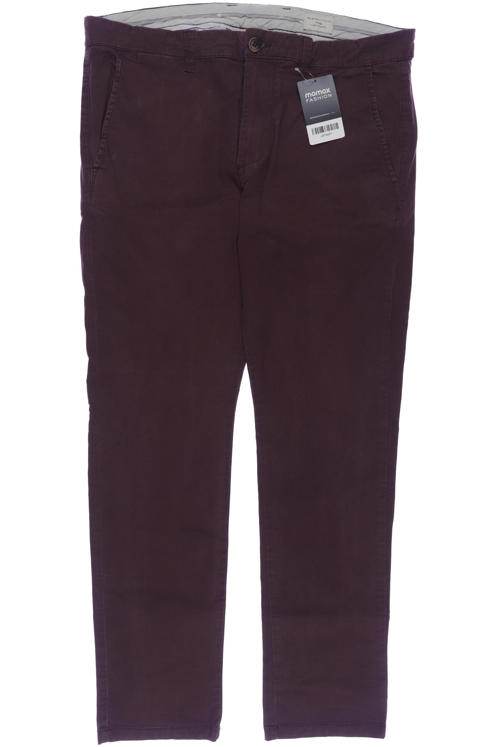

Selected Herren Stoffhose, bordeaux, Gr. 36