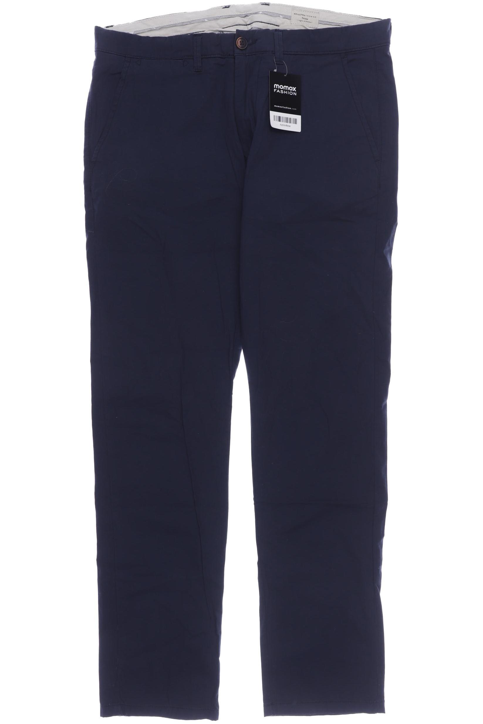

Selected Herren Stoffhose, marineblau, Gr. 34