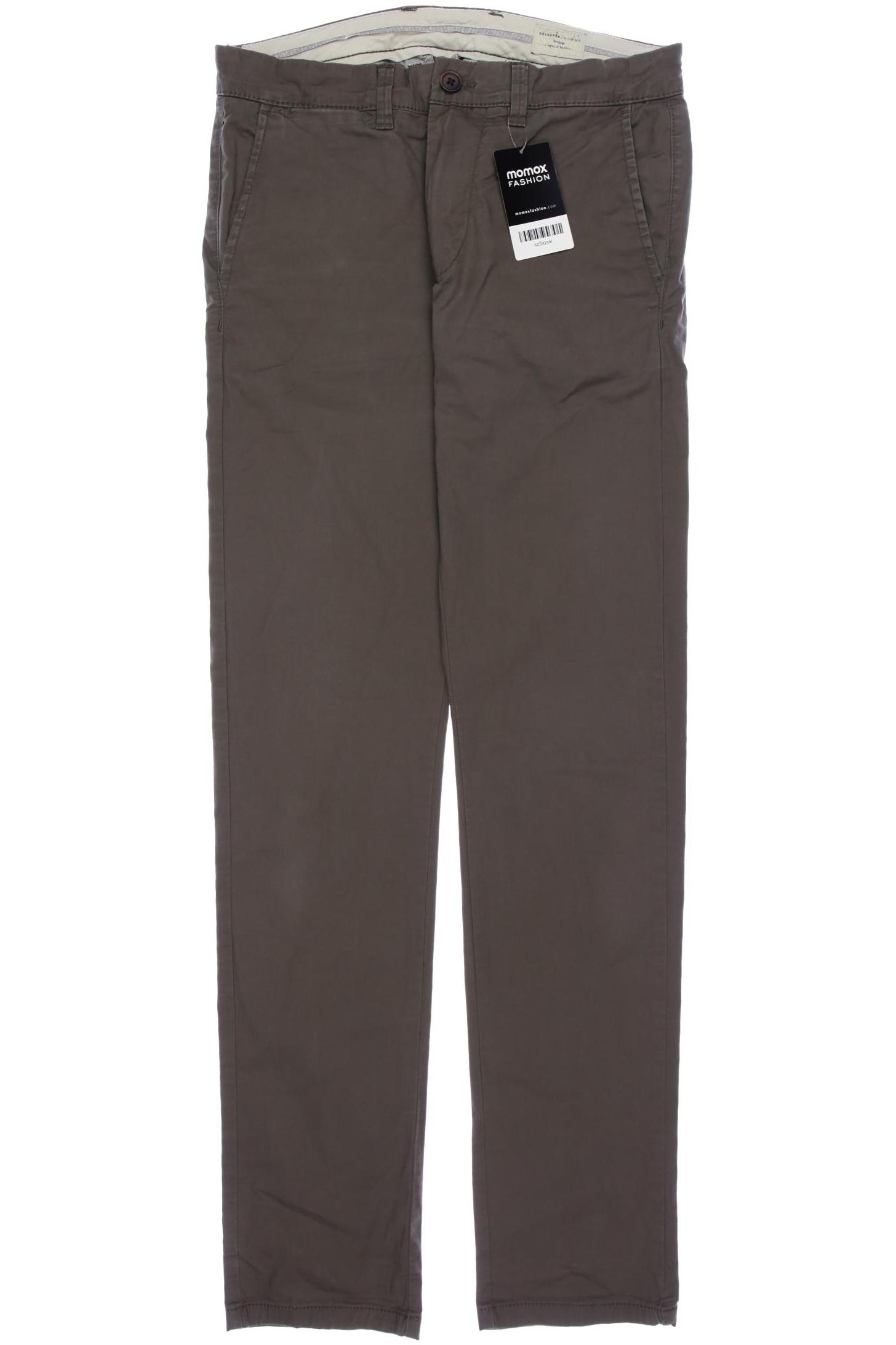 

Selected Herren Stoffhose, braun, Gr. 29