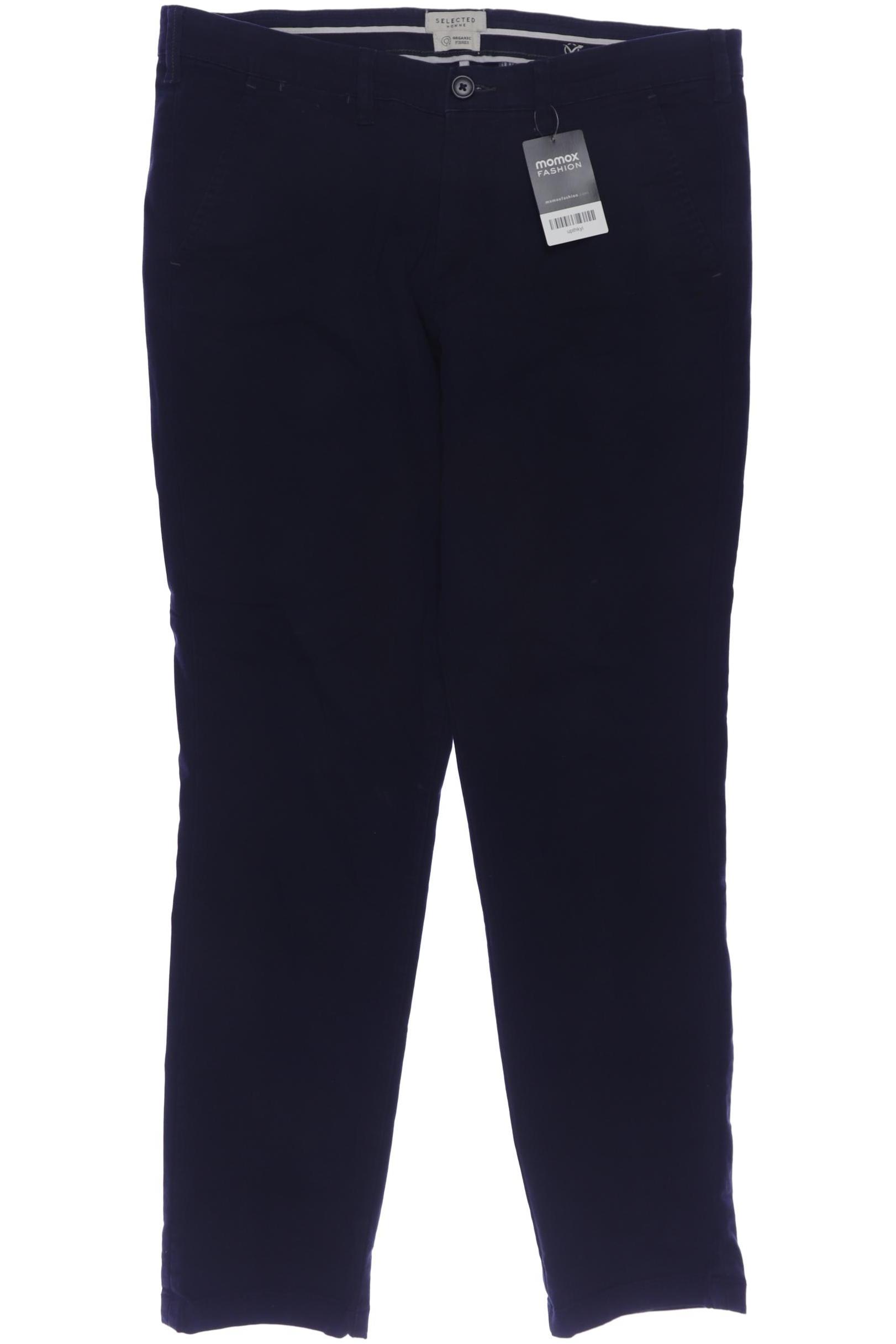 

Selected Herren Stoffhose, blau, Gr. 34