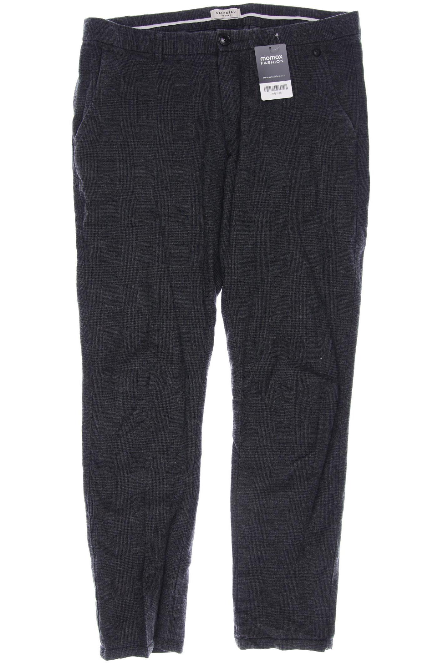

SELECTED Herren Stoffhose, grau