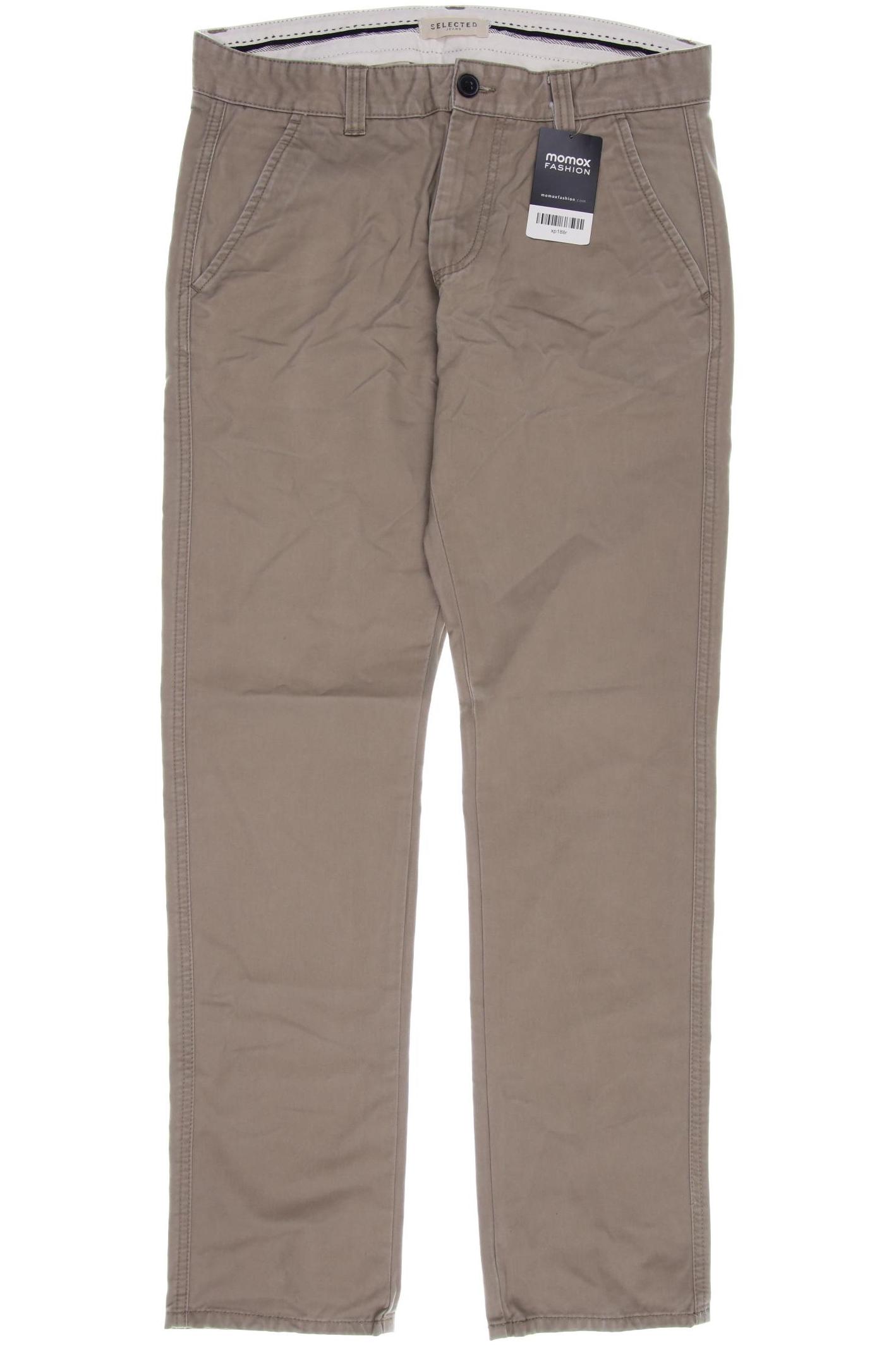 

Selected Herren Stoffhose, beige, Gr. 31