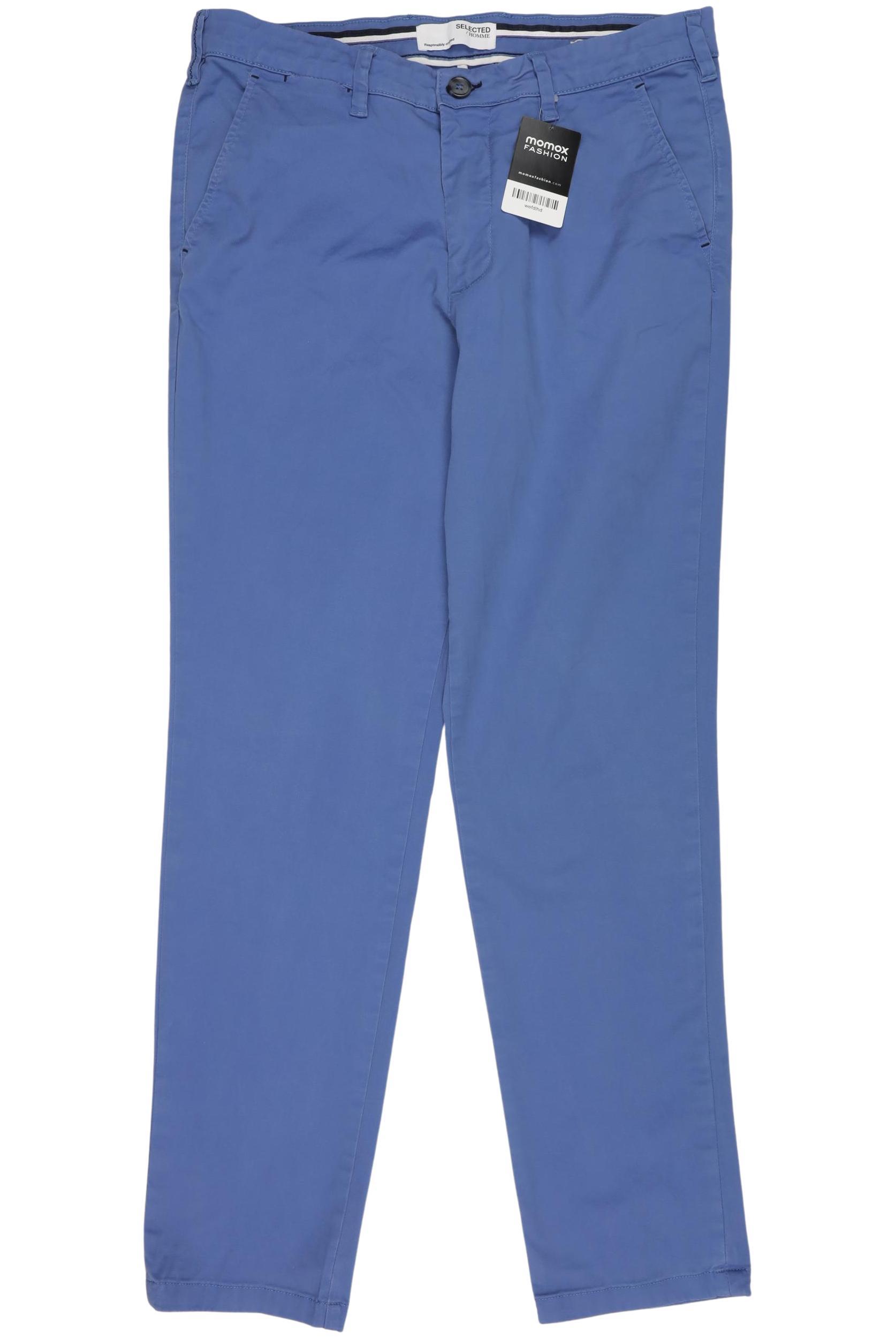 

Selected Herren Stoffhose, blau, Gr. 34