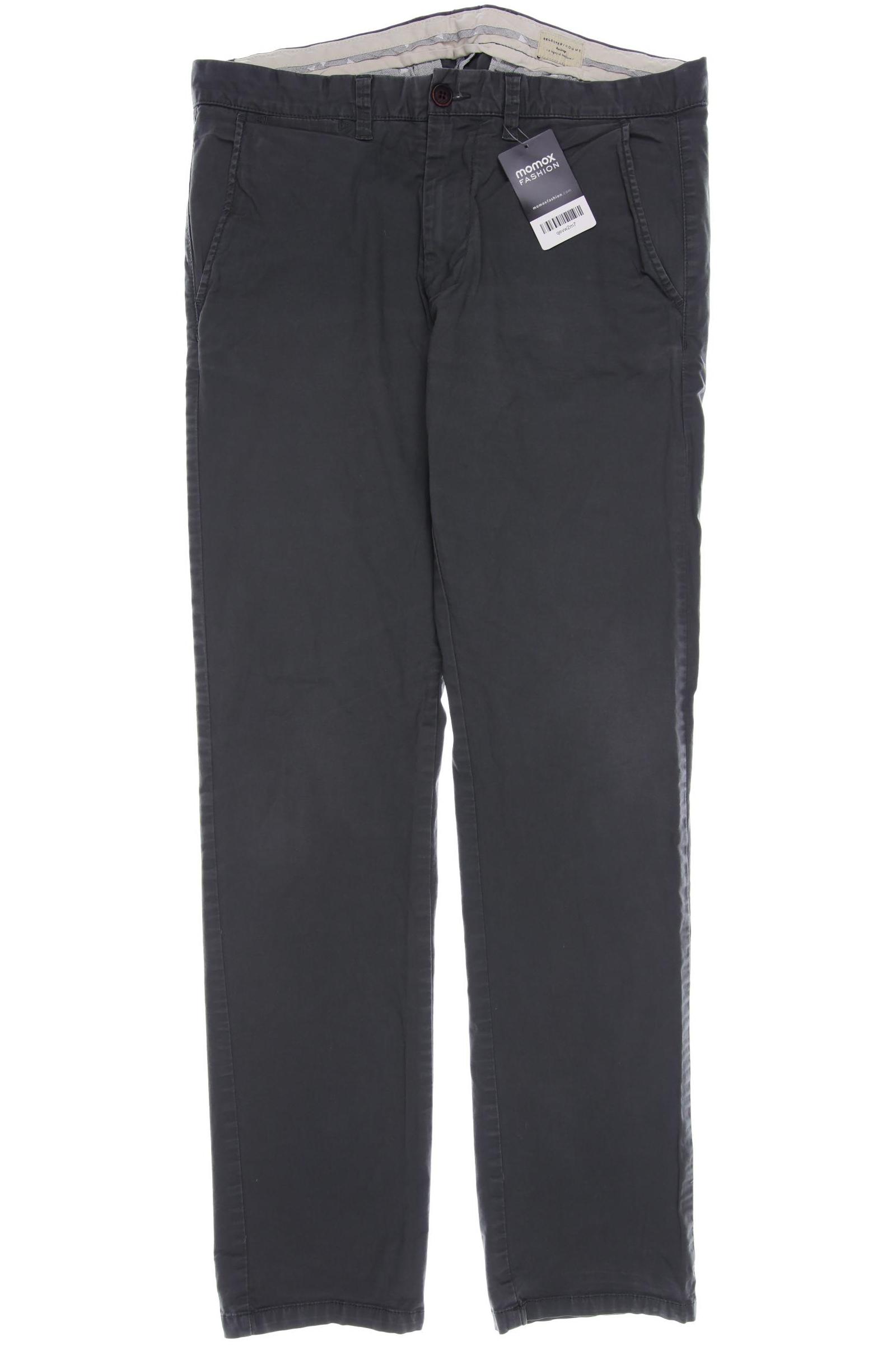 

Selected Herren Stoffhose, grün, Gr. 35