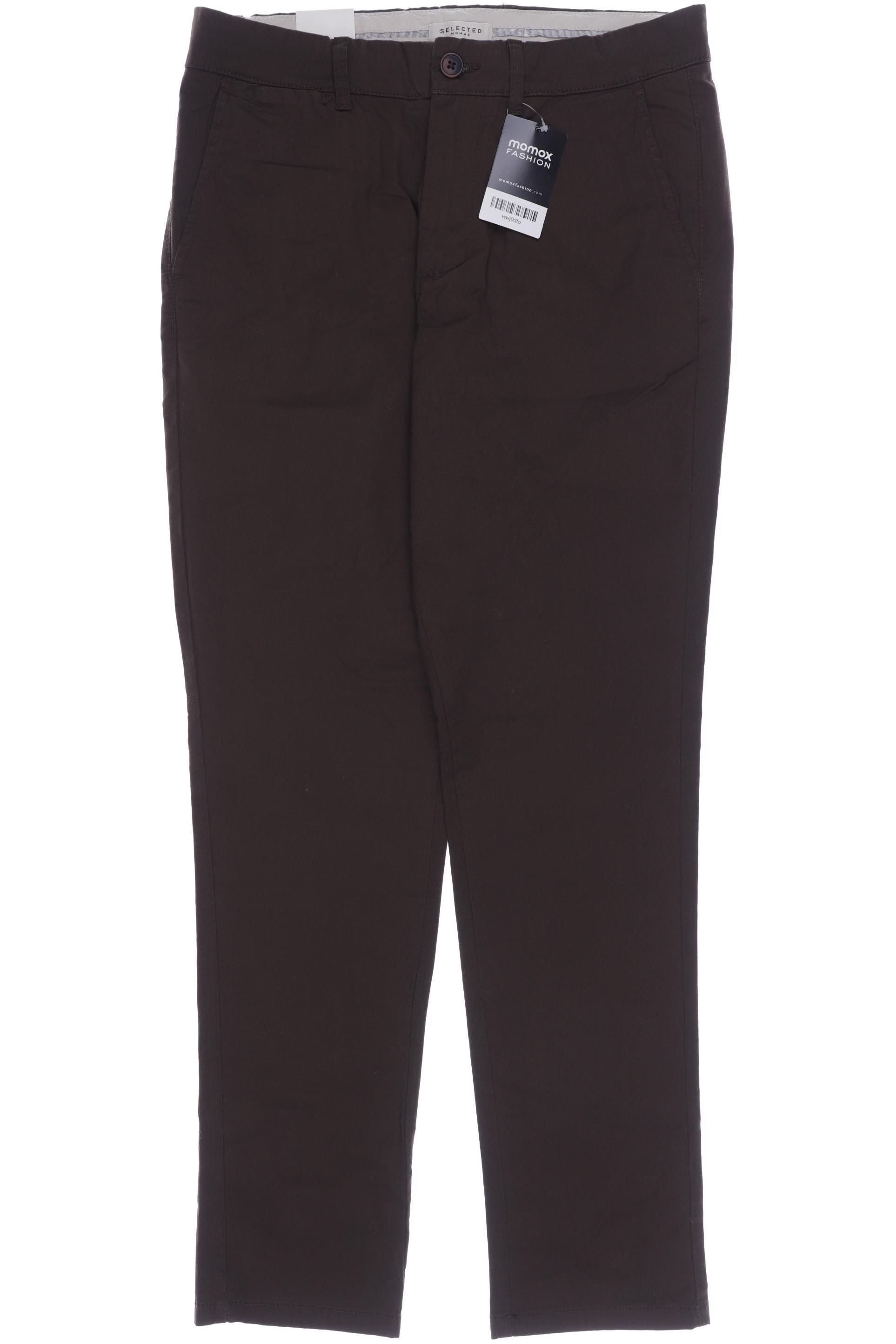 

SELECTED Herren Stoffhose, braun
