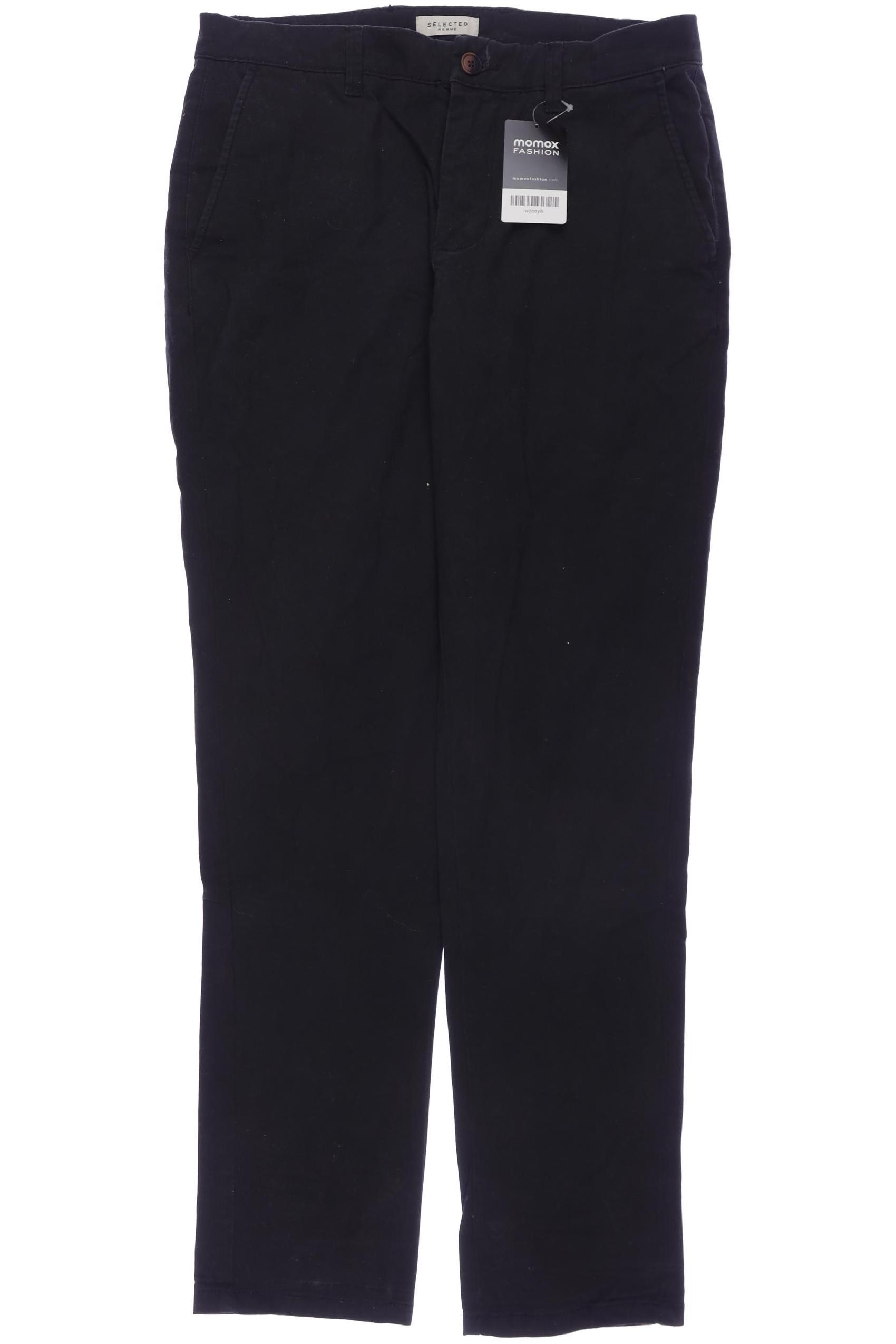 

Selected Herren Stoffhose, schwarz, Gr. 30
