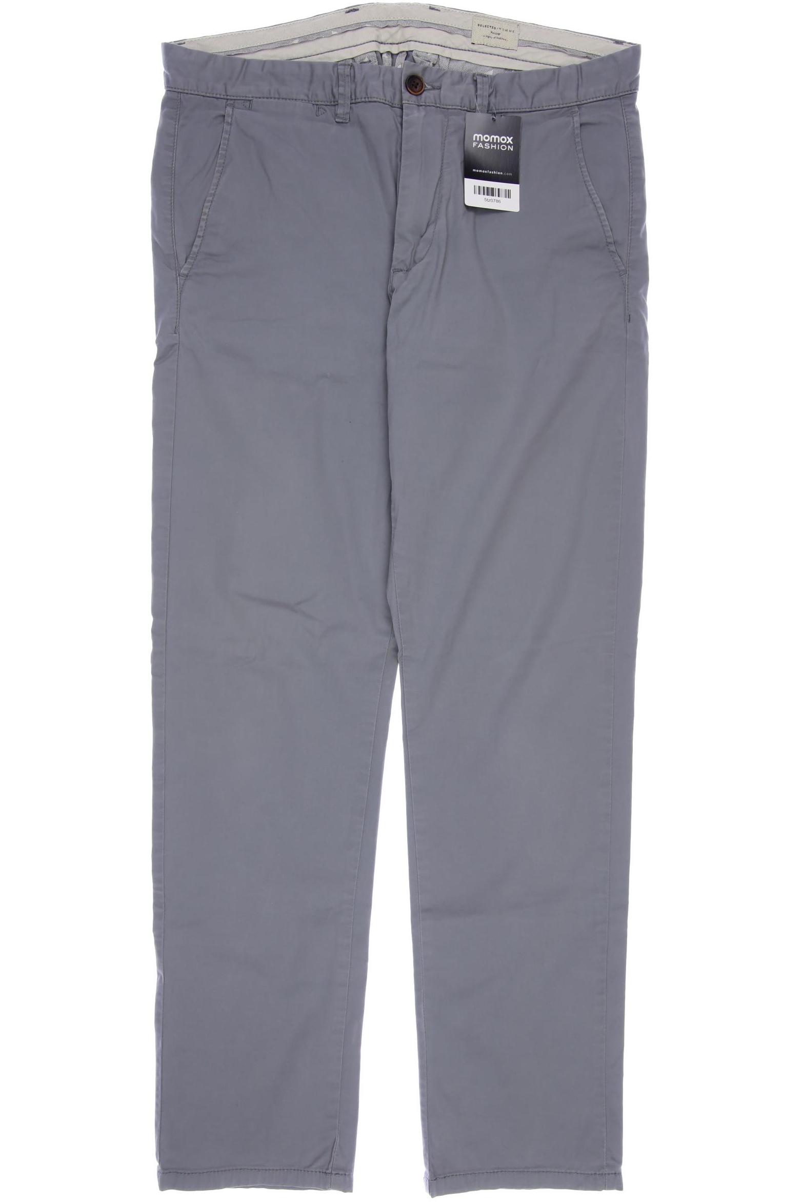 

Selected Herren Stoffhose, grau, Gr. 33