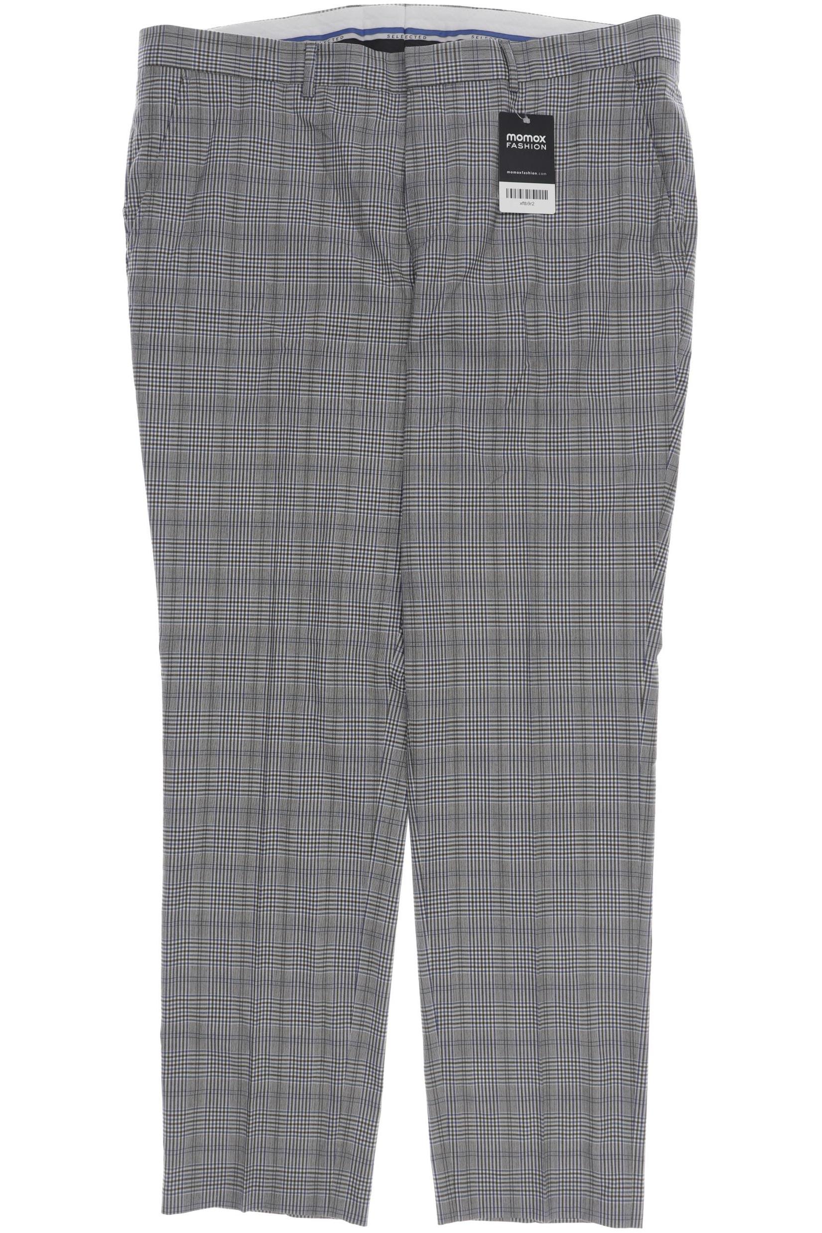 

SELECTED Herren Stoffhose, grau