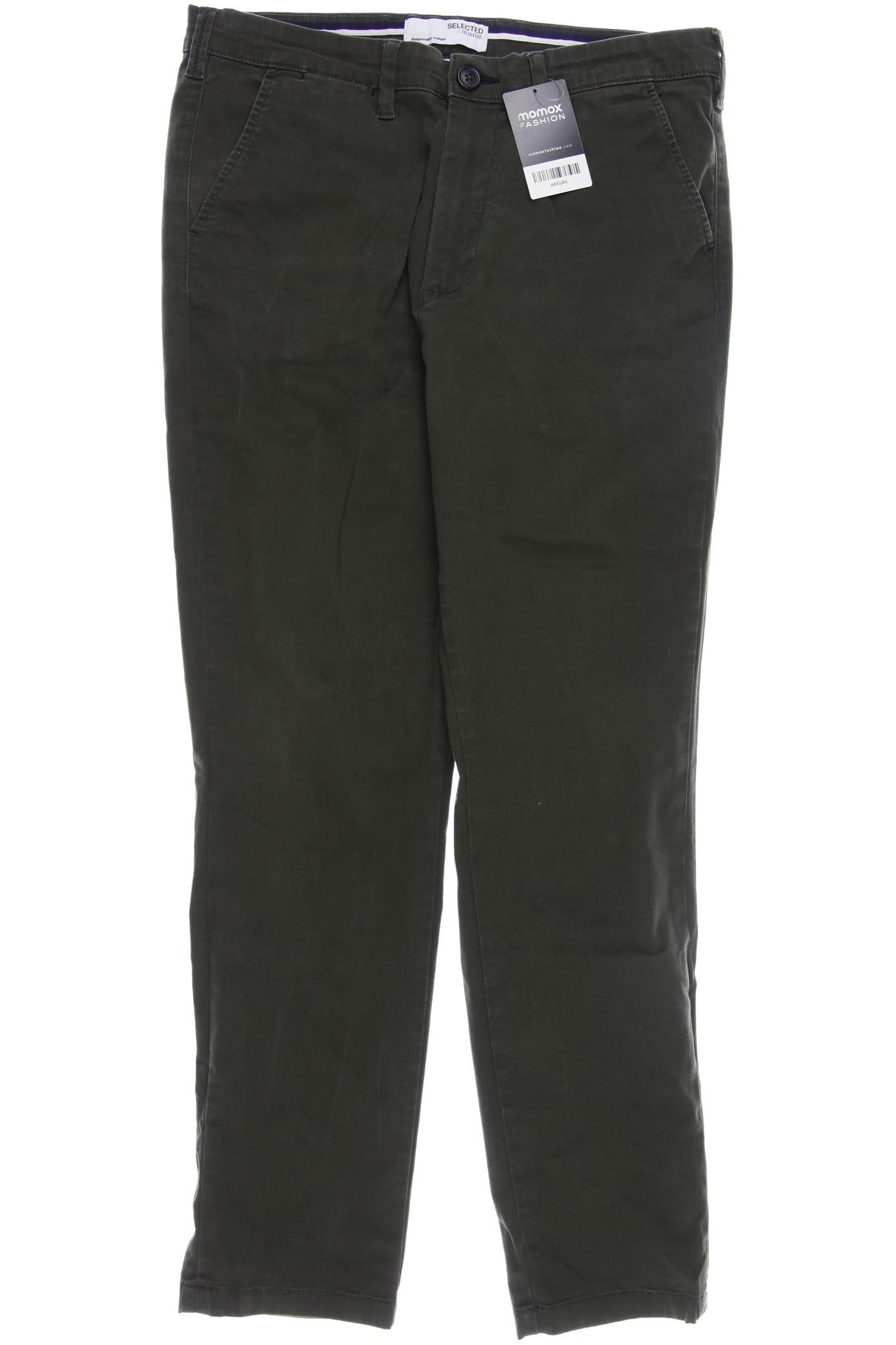 

Selected Herren Stoffhose, grün, Gr. 52