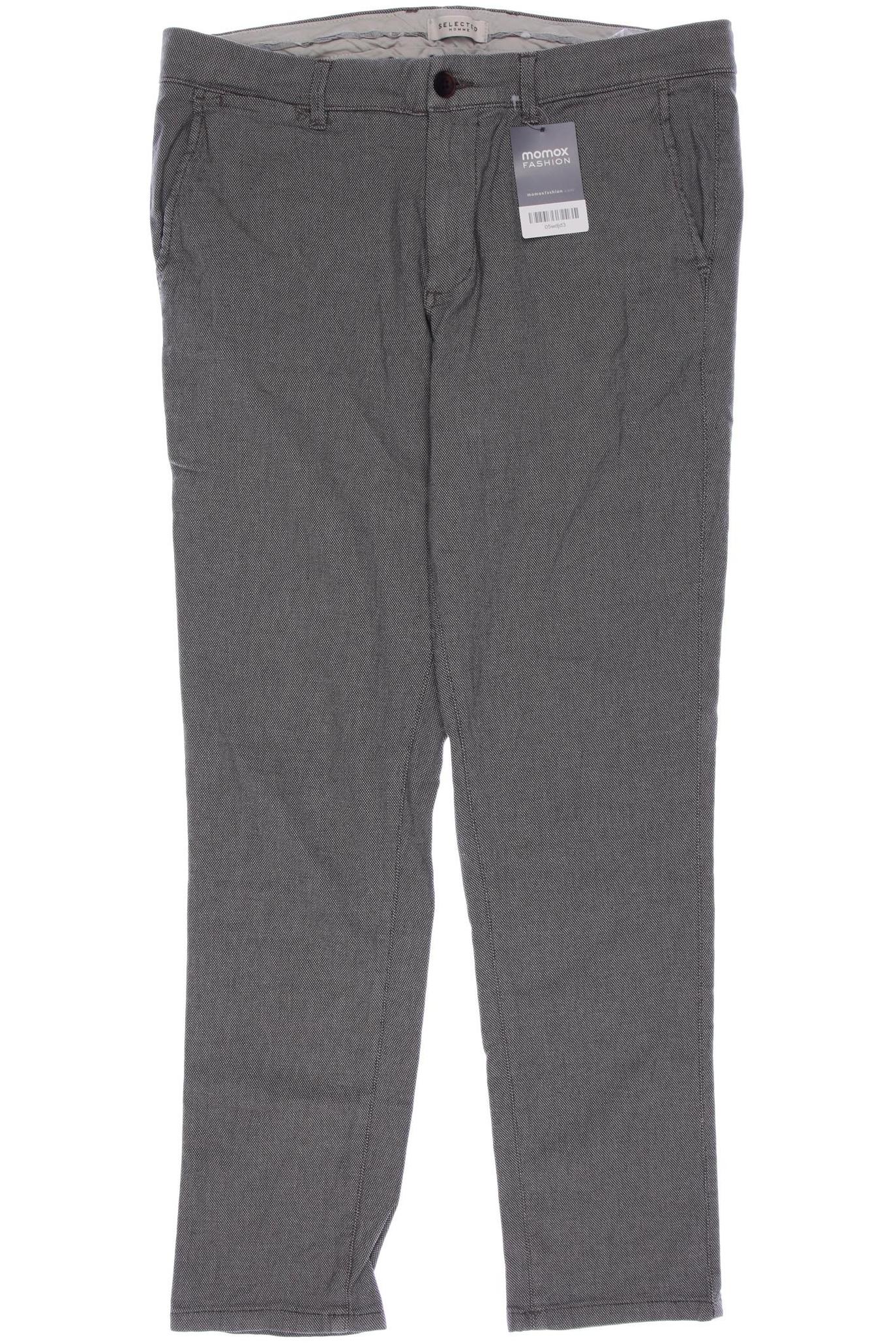 

Selected Herren Stoffhose, grau, Gr. 34