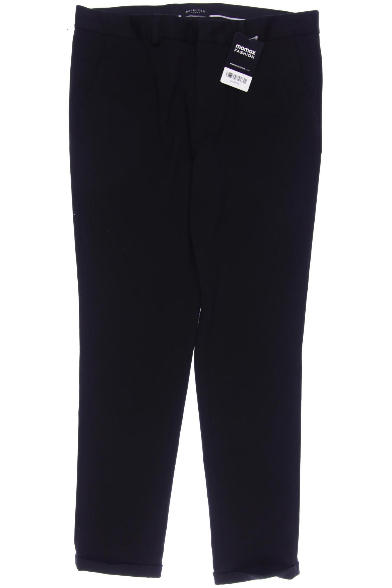 

SELECTED Herren Stoffhose, schwarz