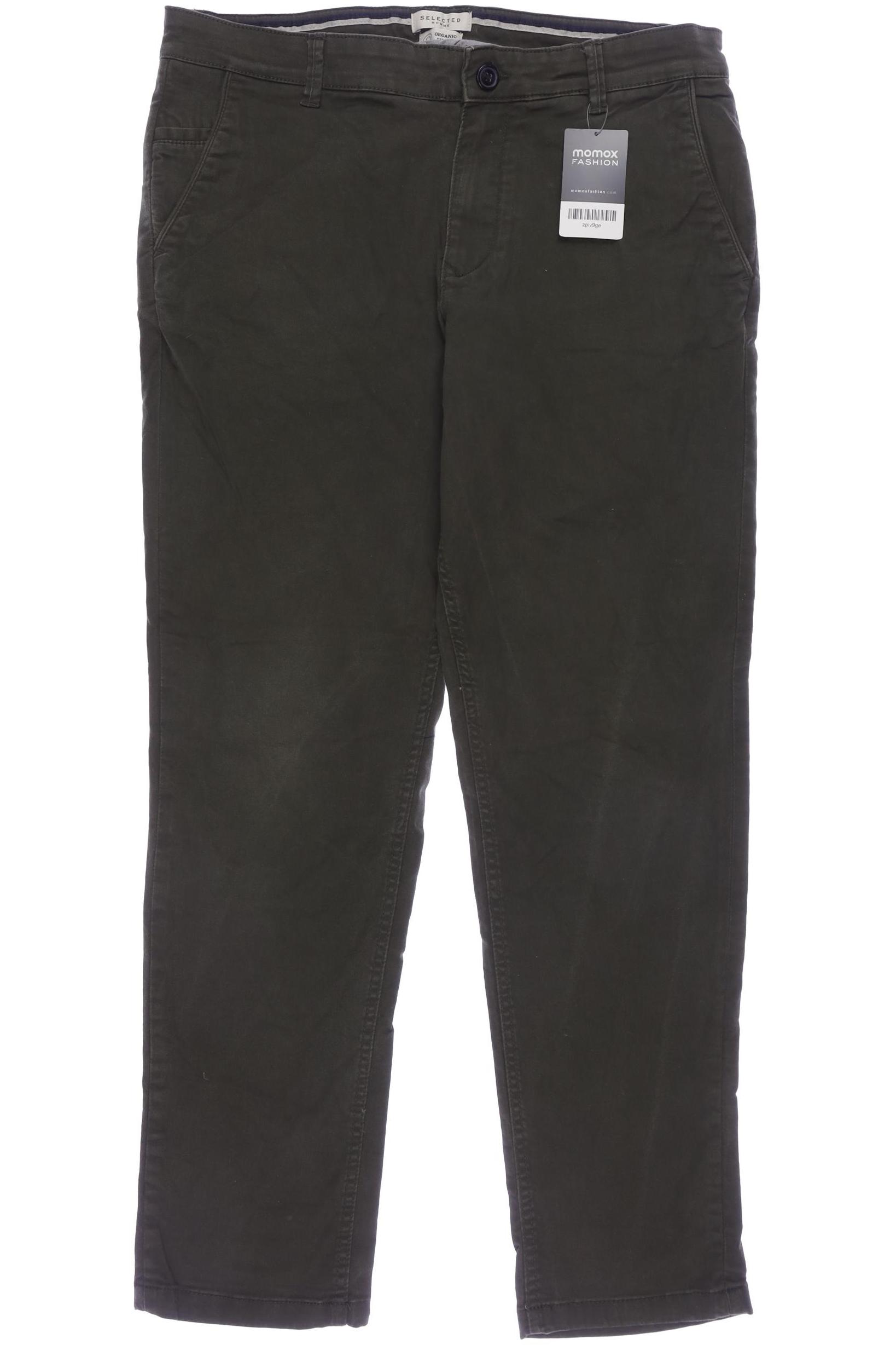 

Selected Herren Stoffhose, grün, Gr. 34