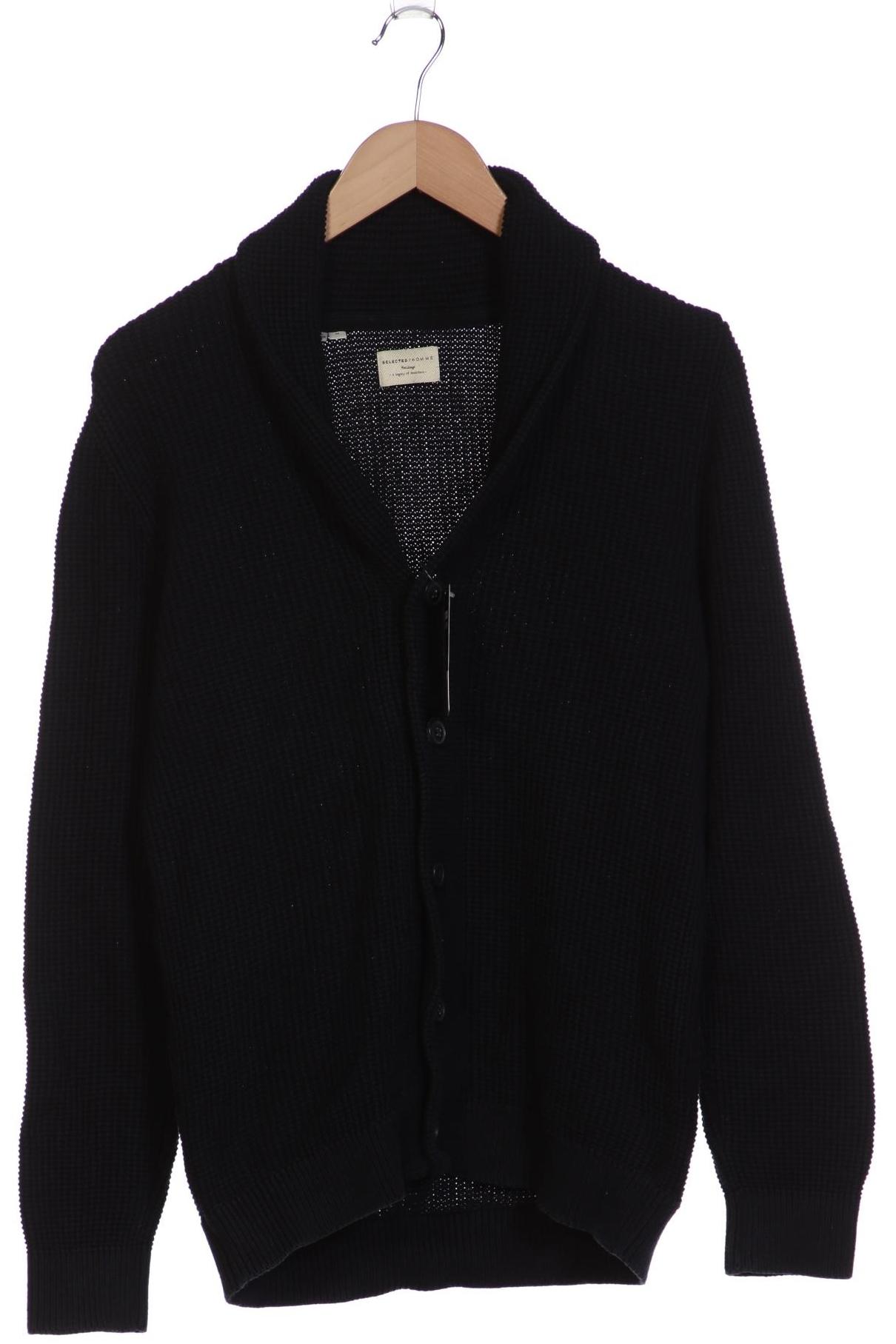 

Selected Herren Strickjacke, marineblau, Gr. 48