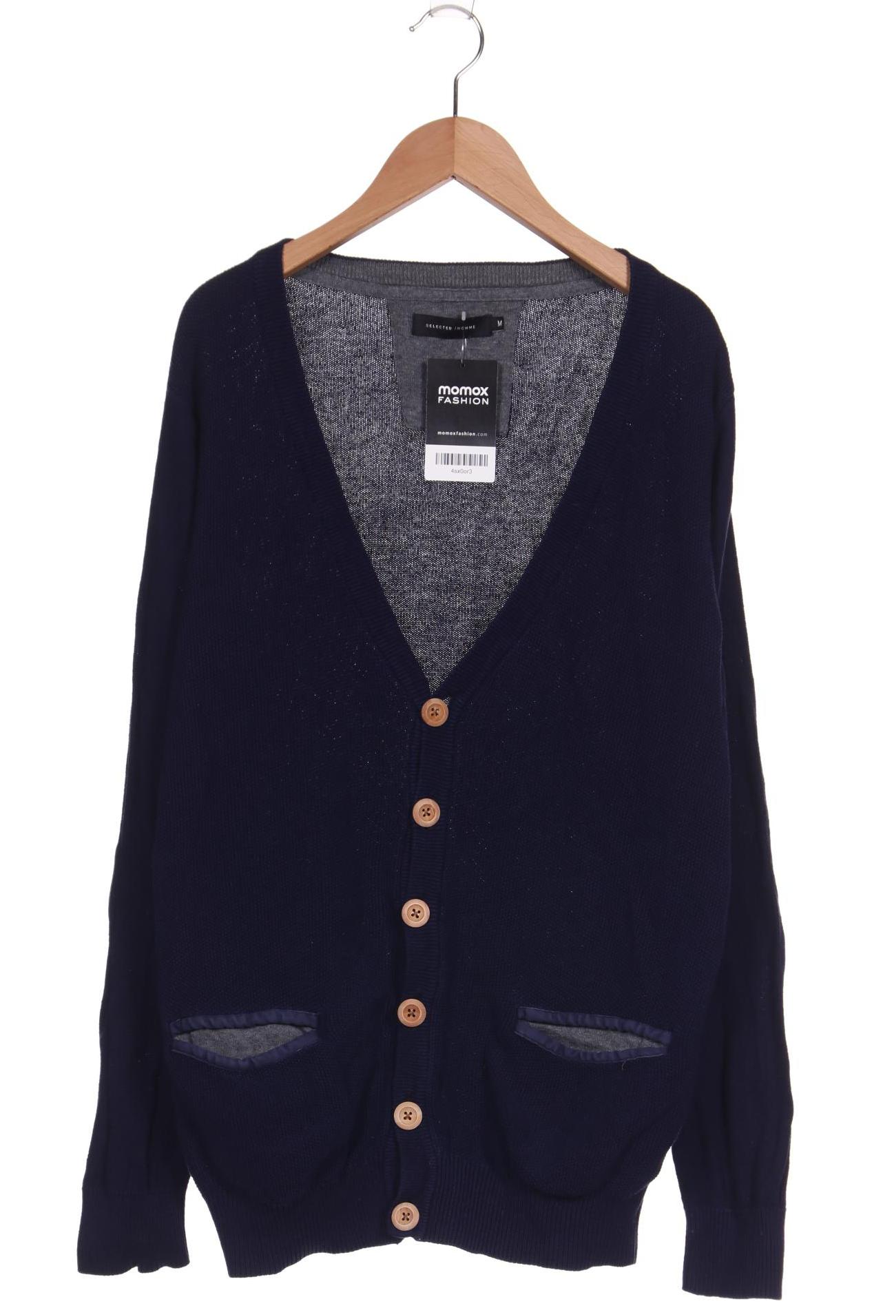 

SELECTED Herren Strickjacke, marineblau