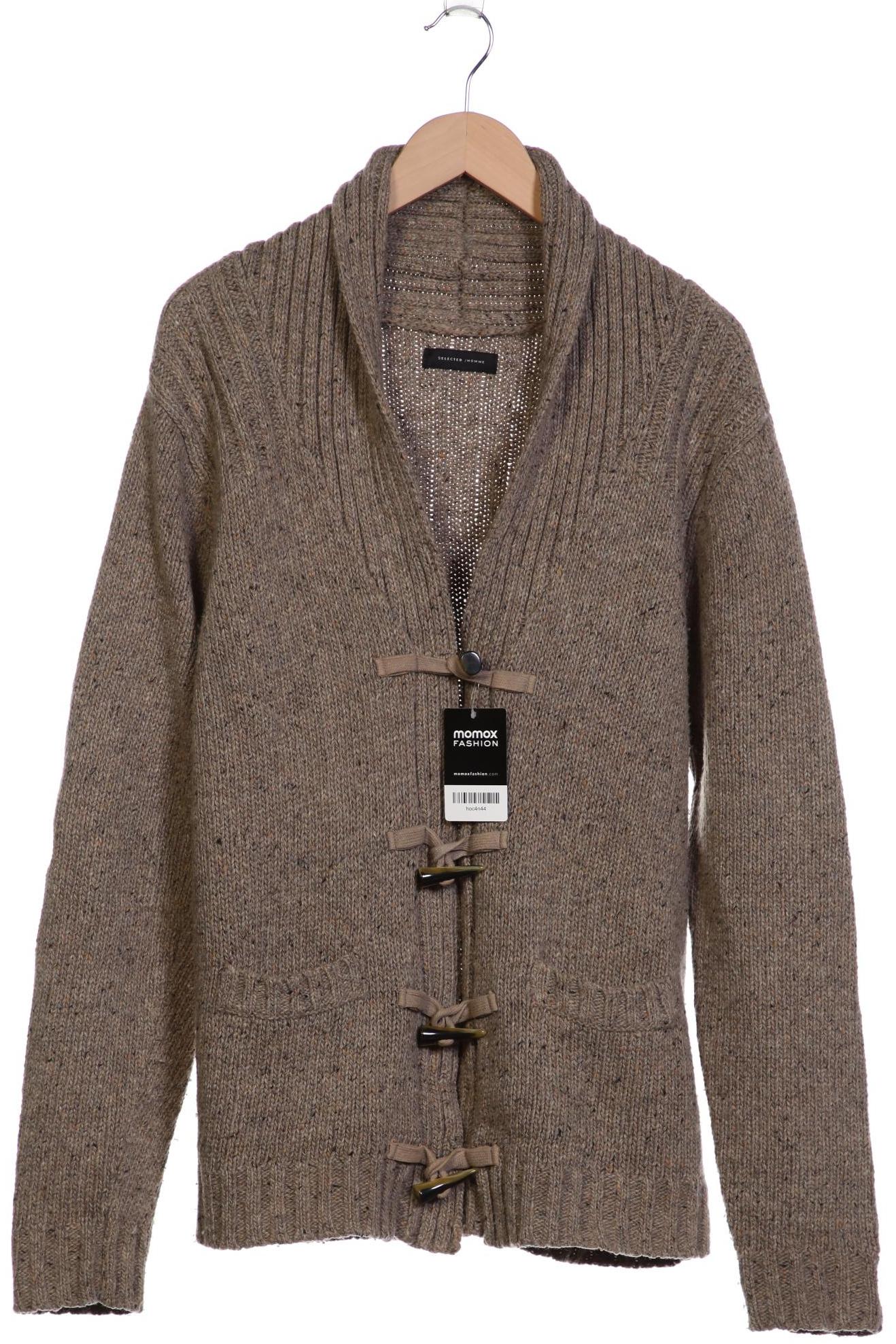 

Selected Herren Strickjacke, grau, Gr. 52