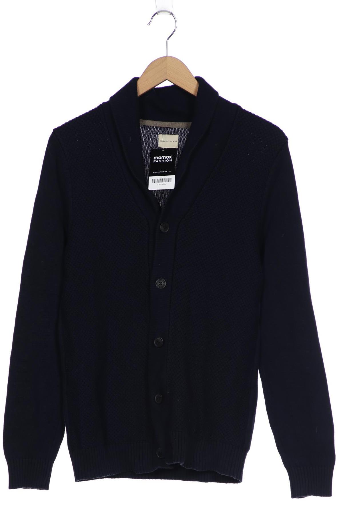 

Selected Herren Strickjacke, marineblau, Gr. 48
