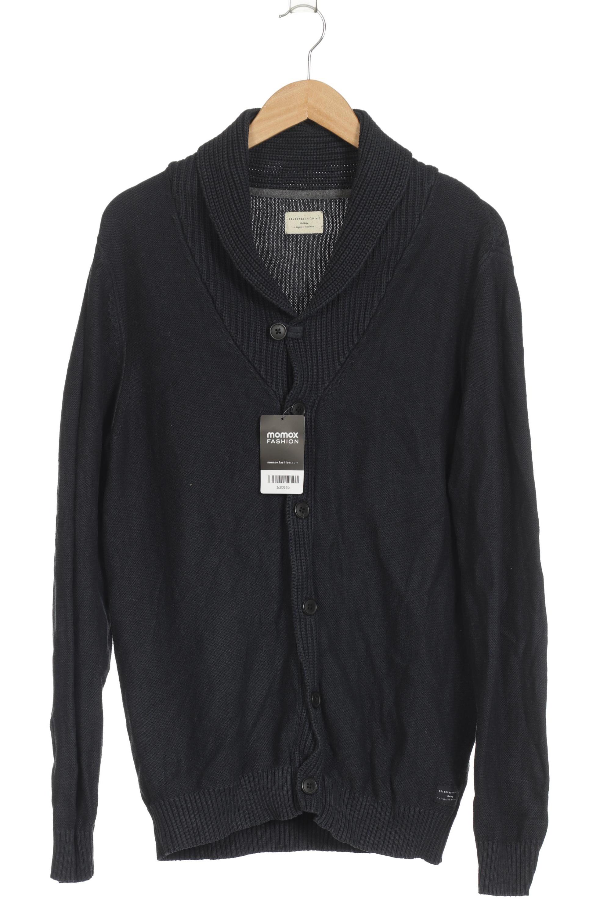 

Selected Herren Strickjacke, blau, Gr. 54