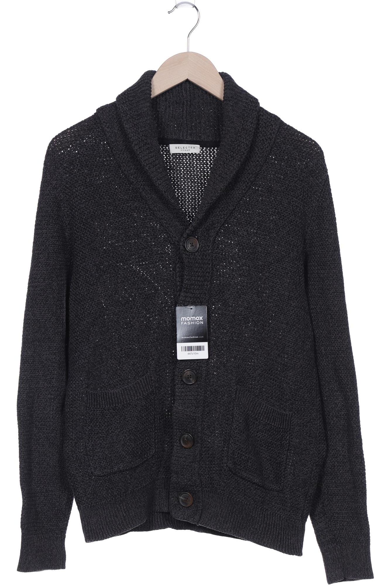

Selected Herren Strickjacke, grau, Gr. 48