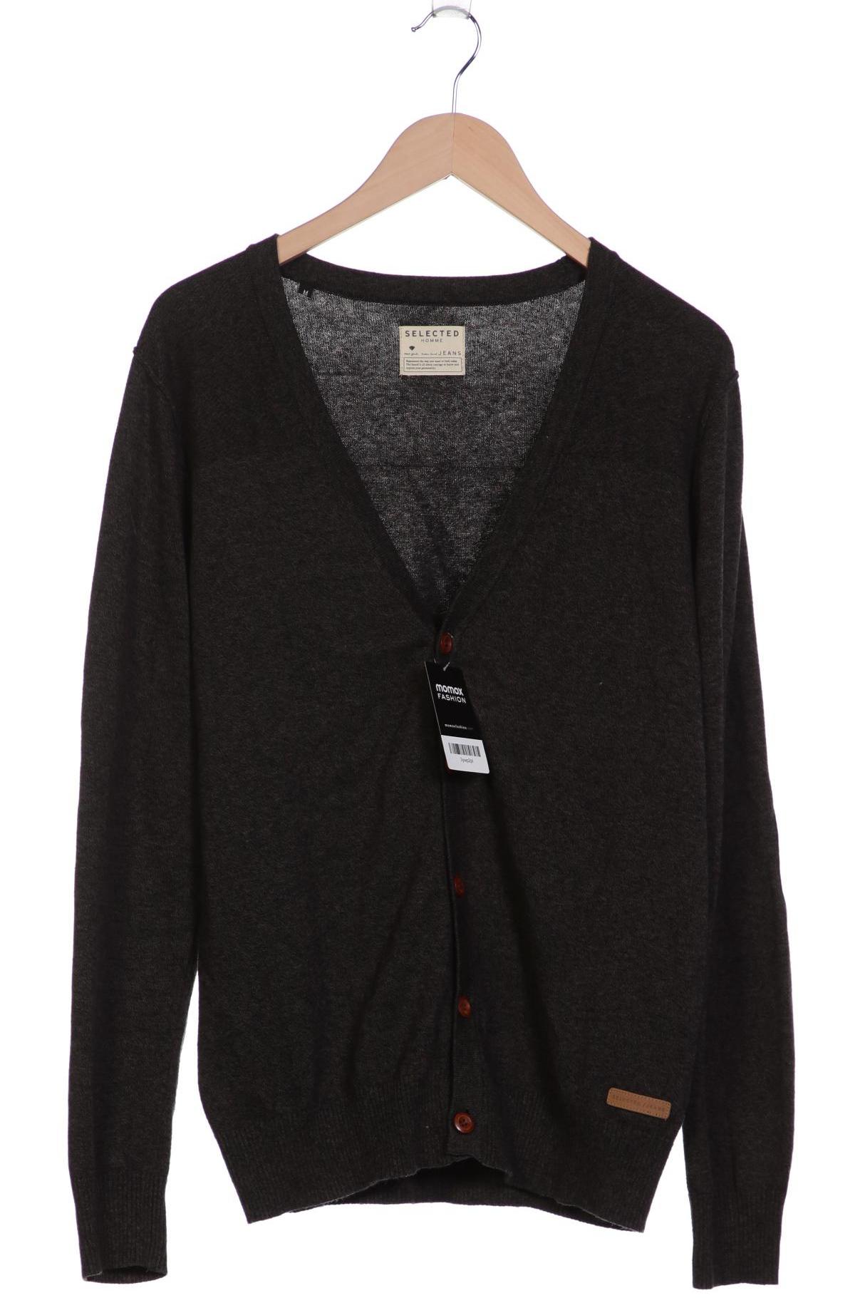 

Selected Herren Strickjacke, grün, Gr. 48