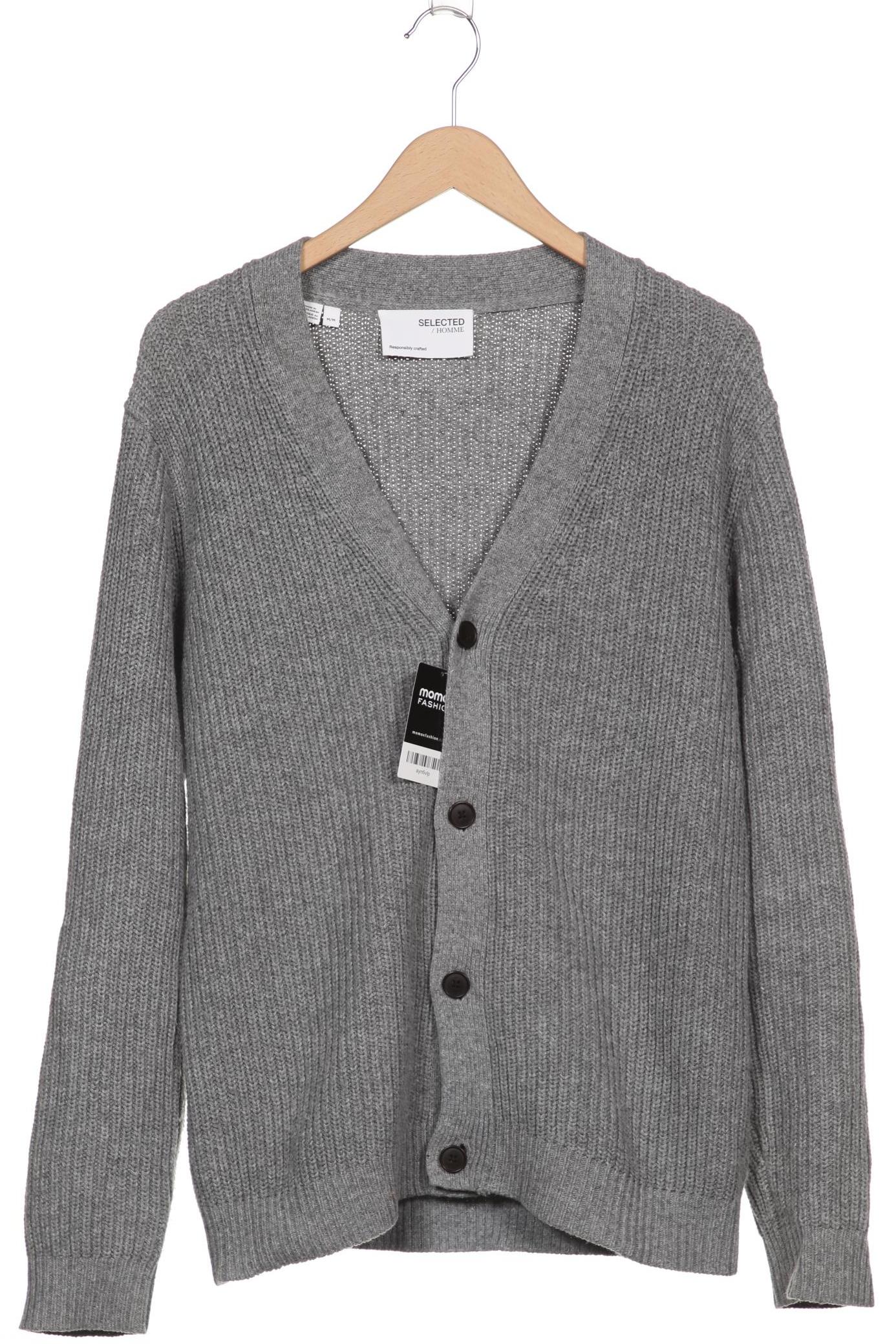 

SELECTED Herren Strickjacke, grau