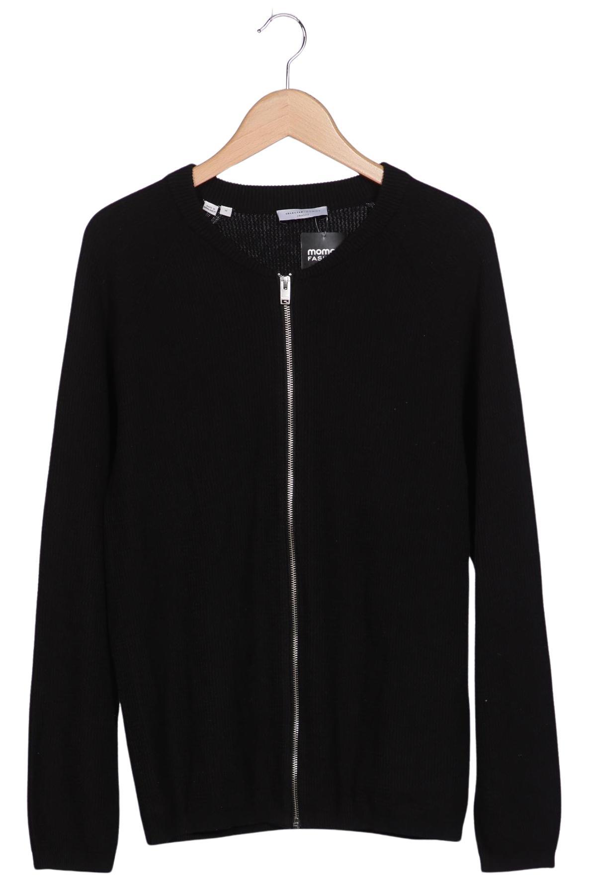 

Selected Herren Strickjacke, schwarz, Gr. 48