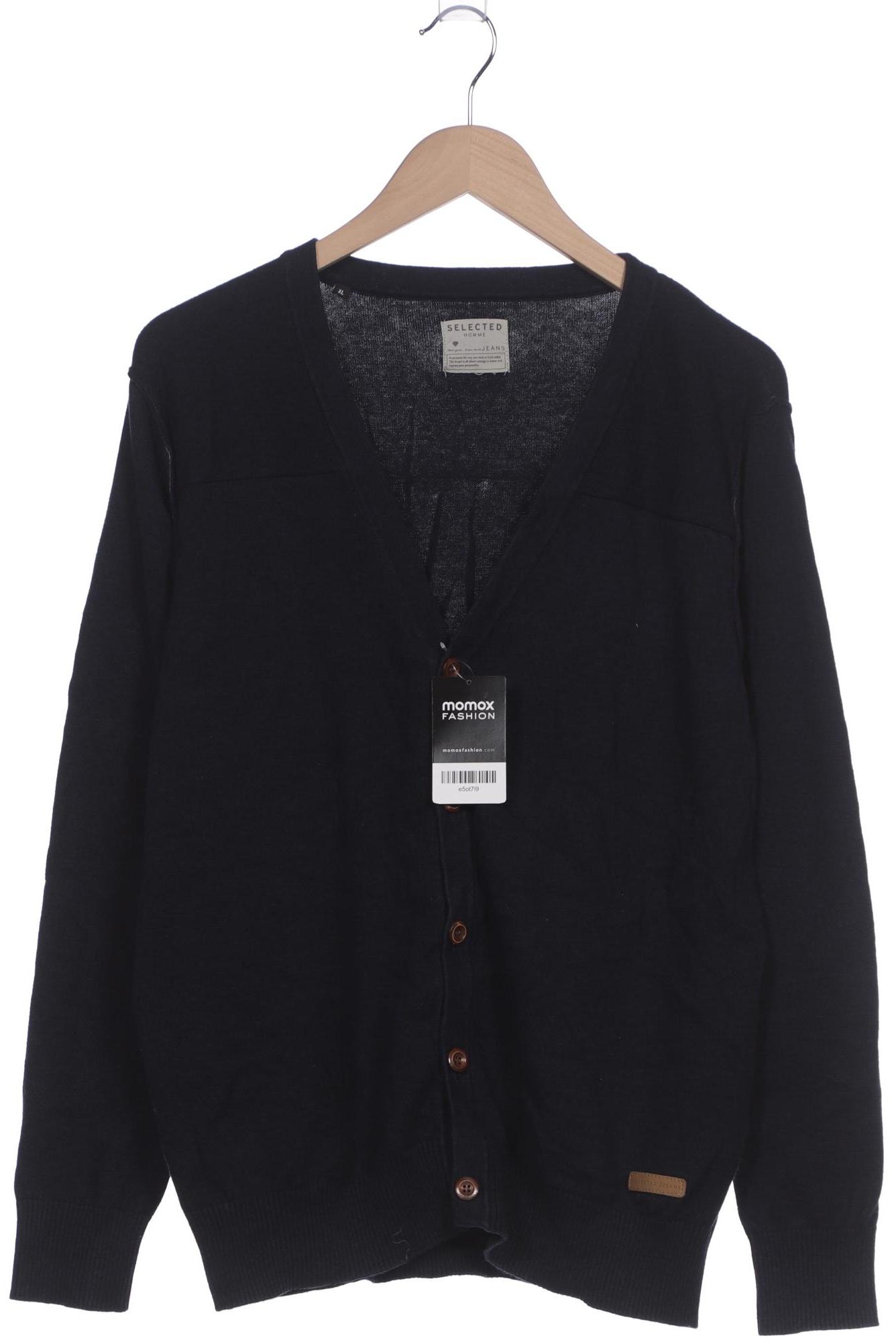 

Selected Herren Strickjacke, marineblau, Gr. 54