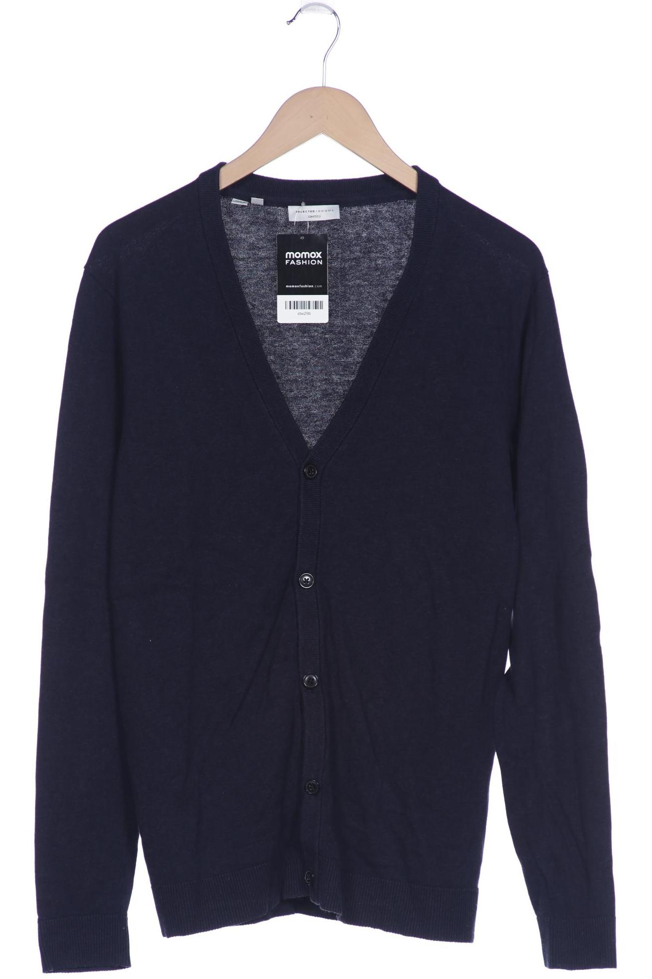 

Selected Herren Strickjacke, marineblau, Gr. 48