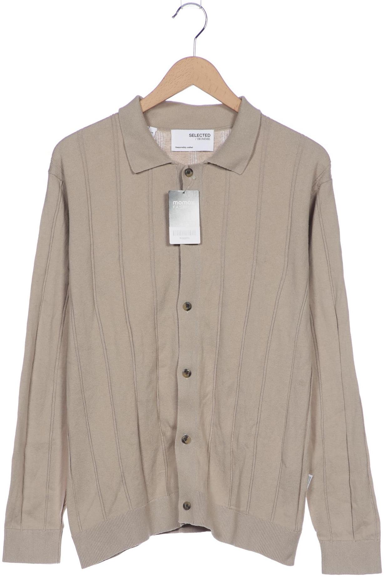 

Selected Herren Strickjacke, beige, Gr. 48