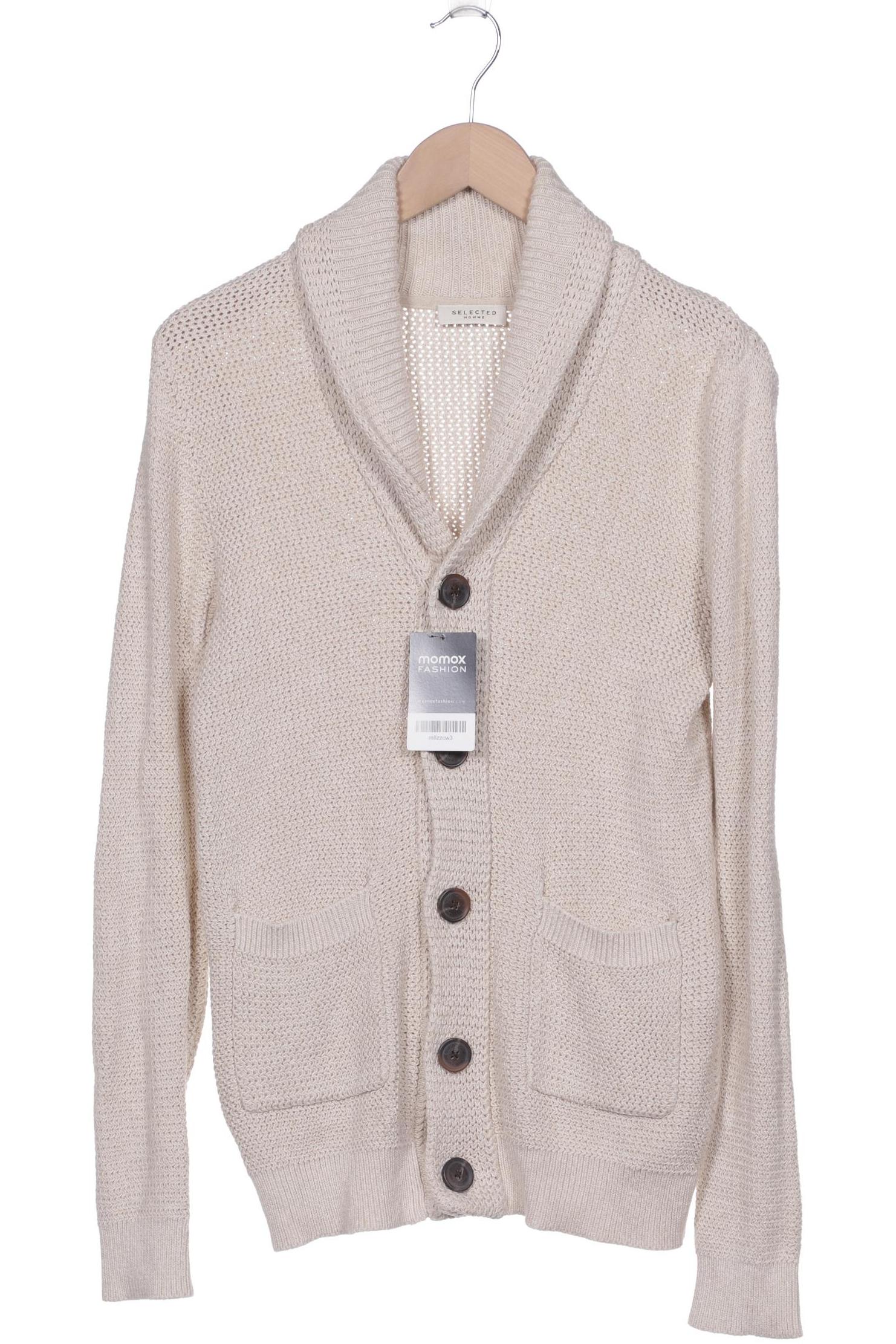 

SELECTED Herren Strickjacke, beige