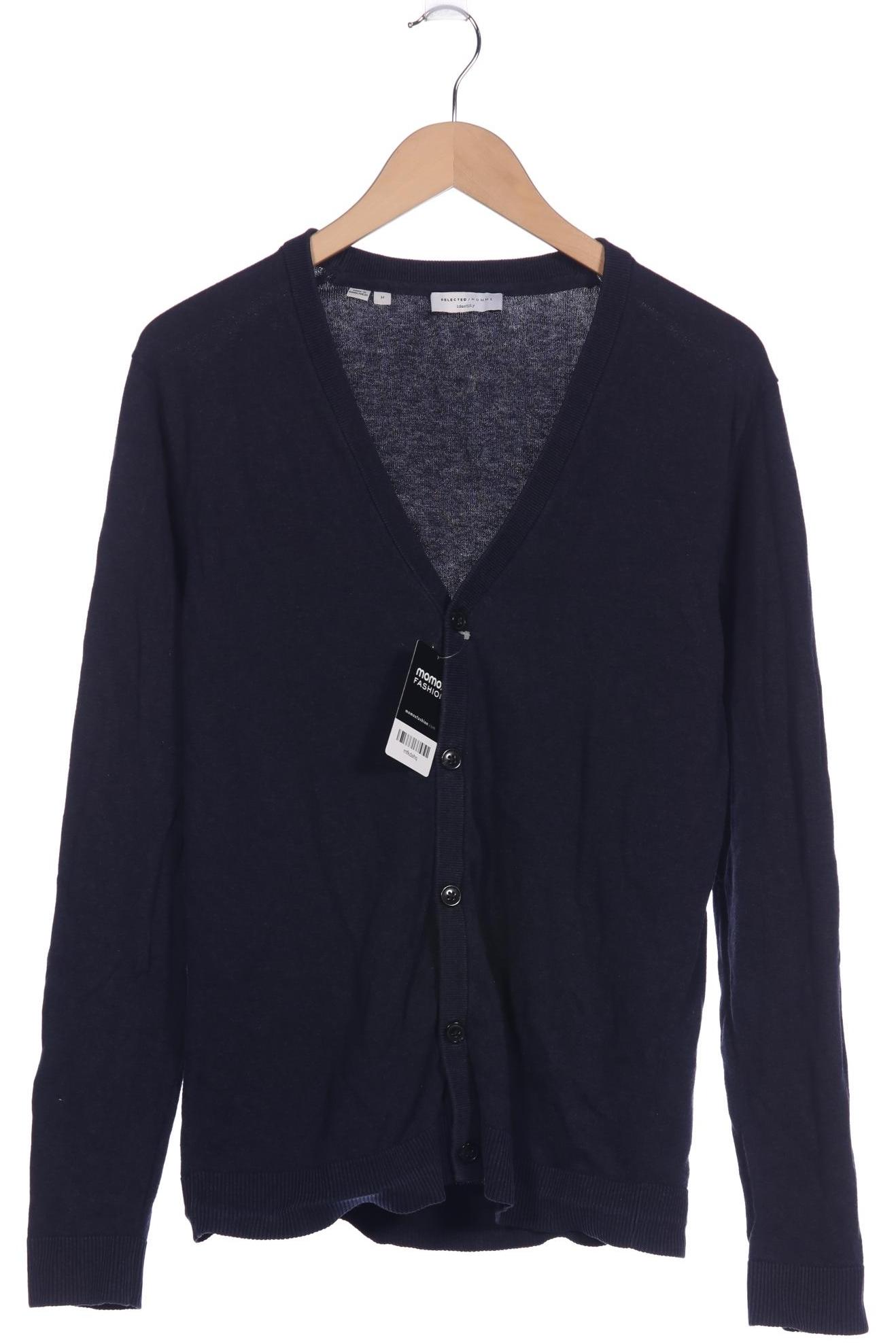 

Selected Herren Strickjacke, marineblau, Gr. 48
