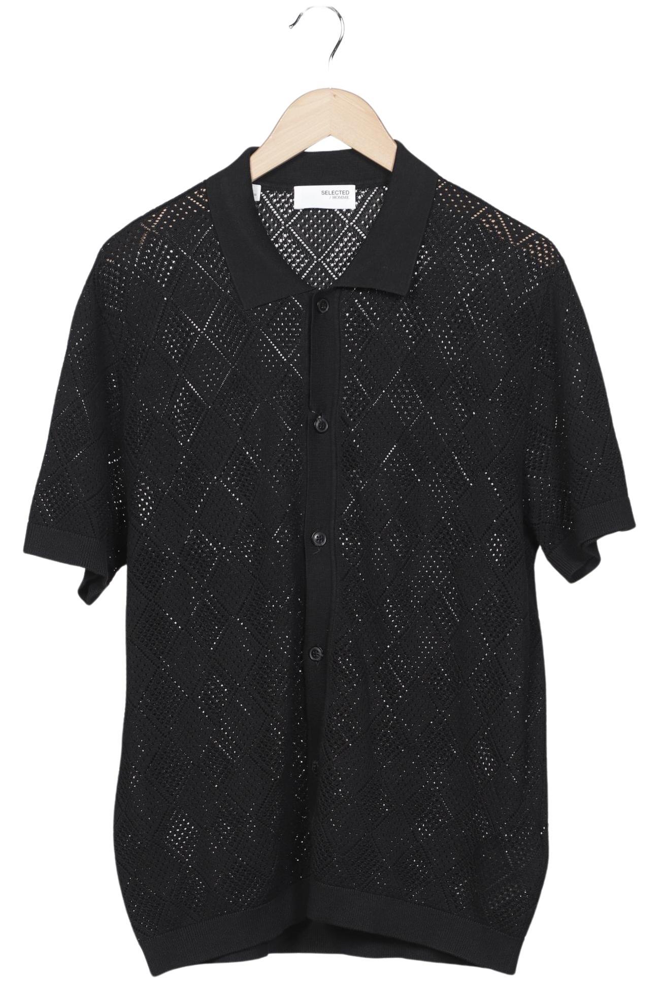 

Selected Herren Strickjacke, schwarz, Gr. 52