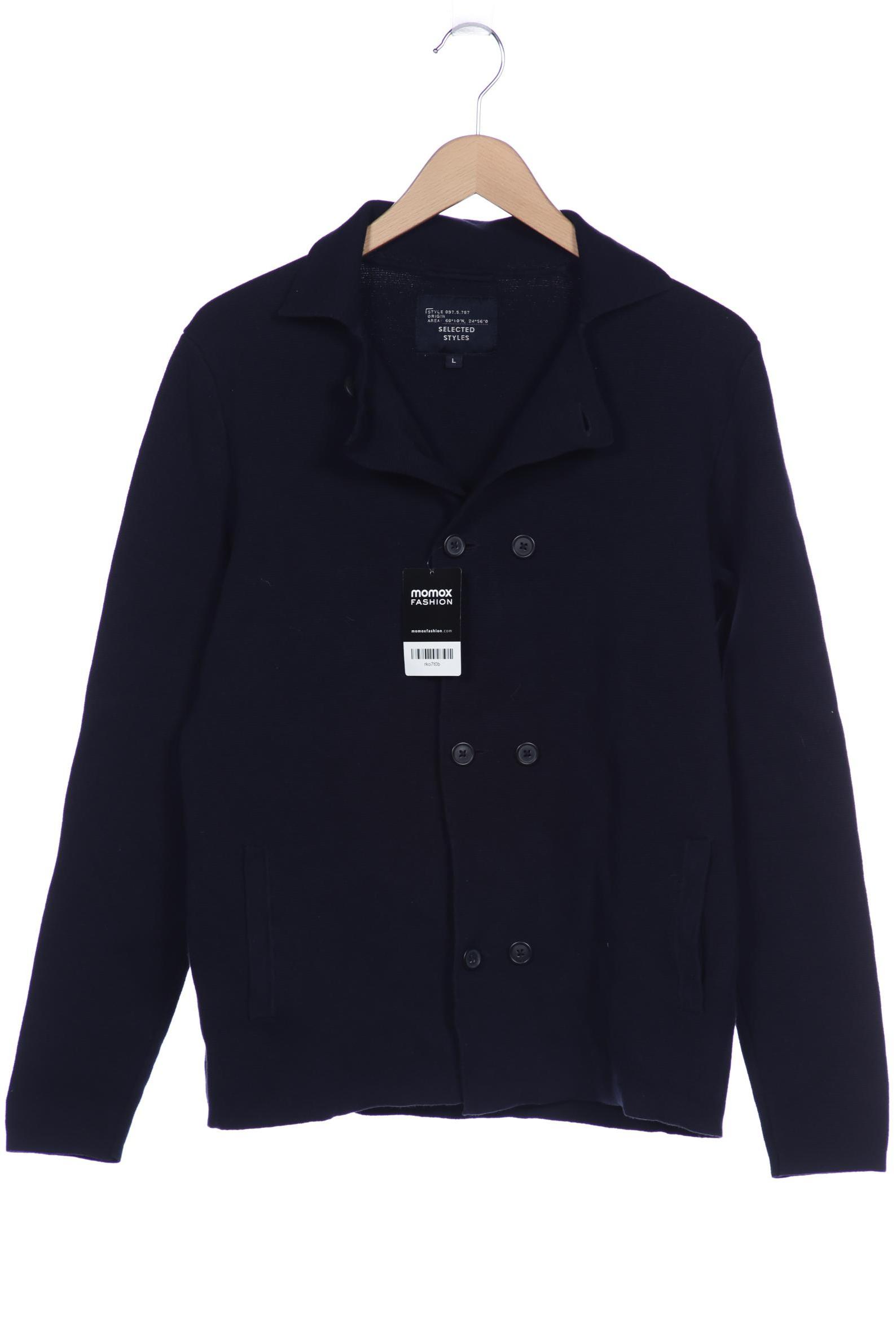 

Selected Herren Strickjacke, marineblau, Gr. 52