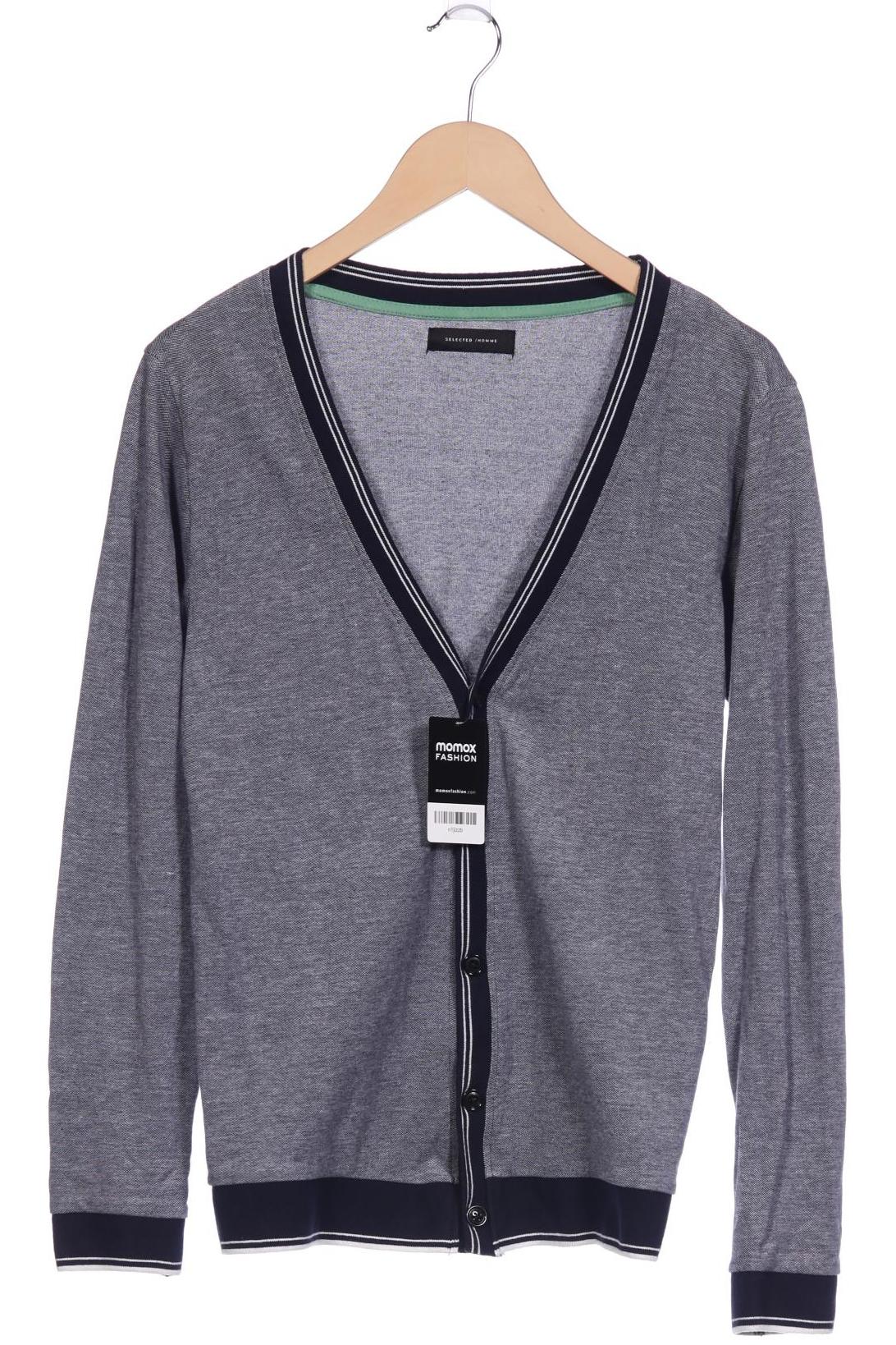 

SELECTED Herren Strickjacke, blau