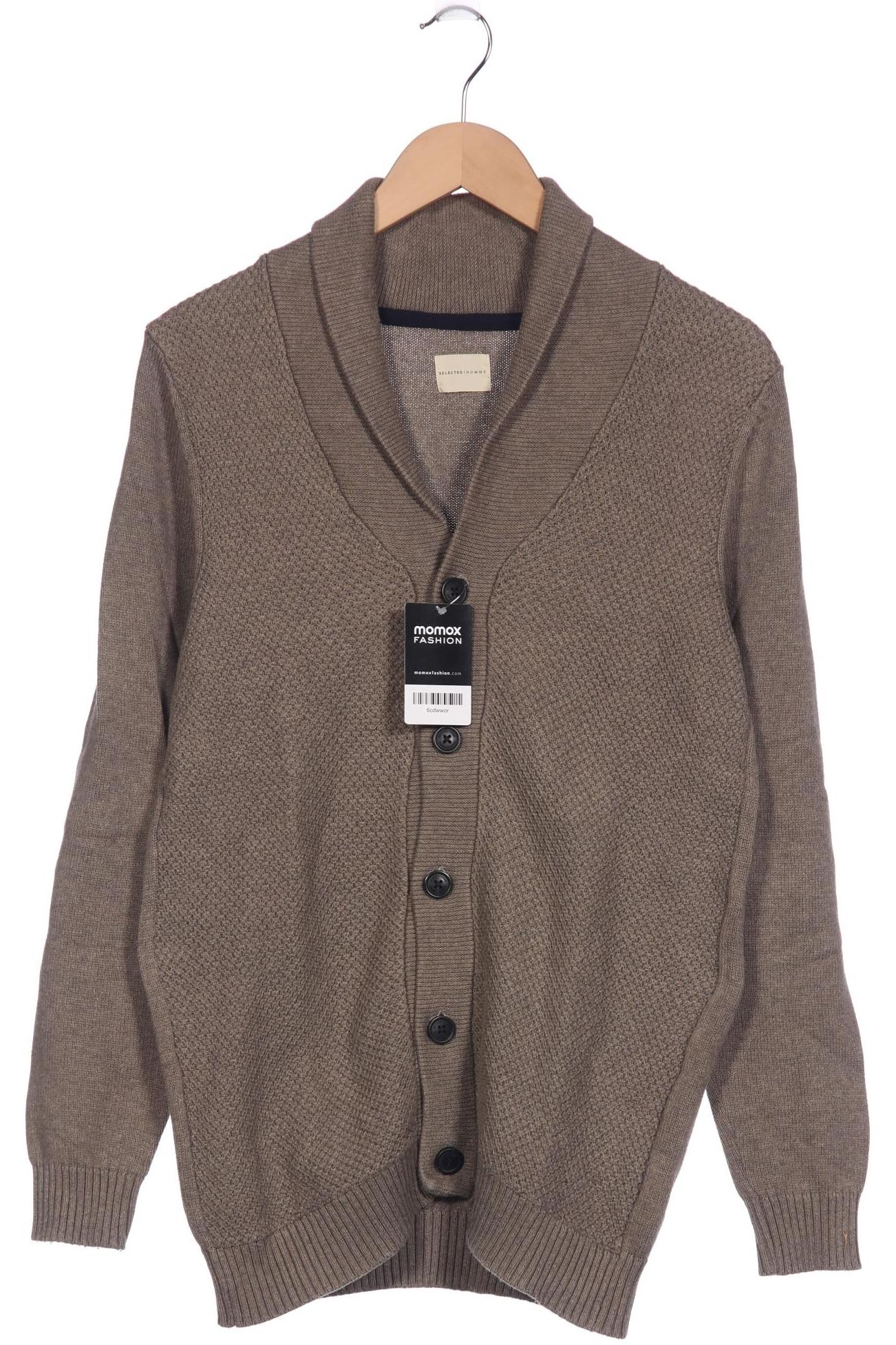 

Selected Herren Strickjacke, beige, Gr. 46