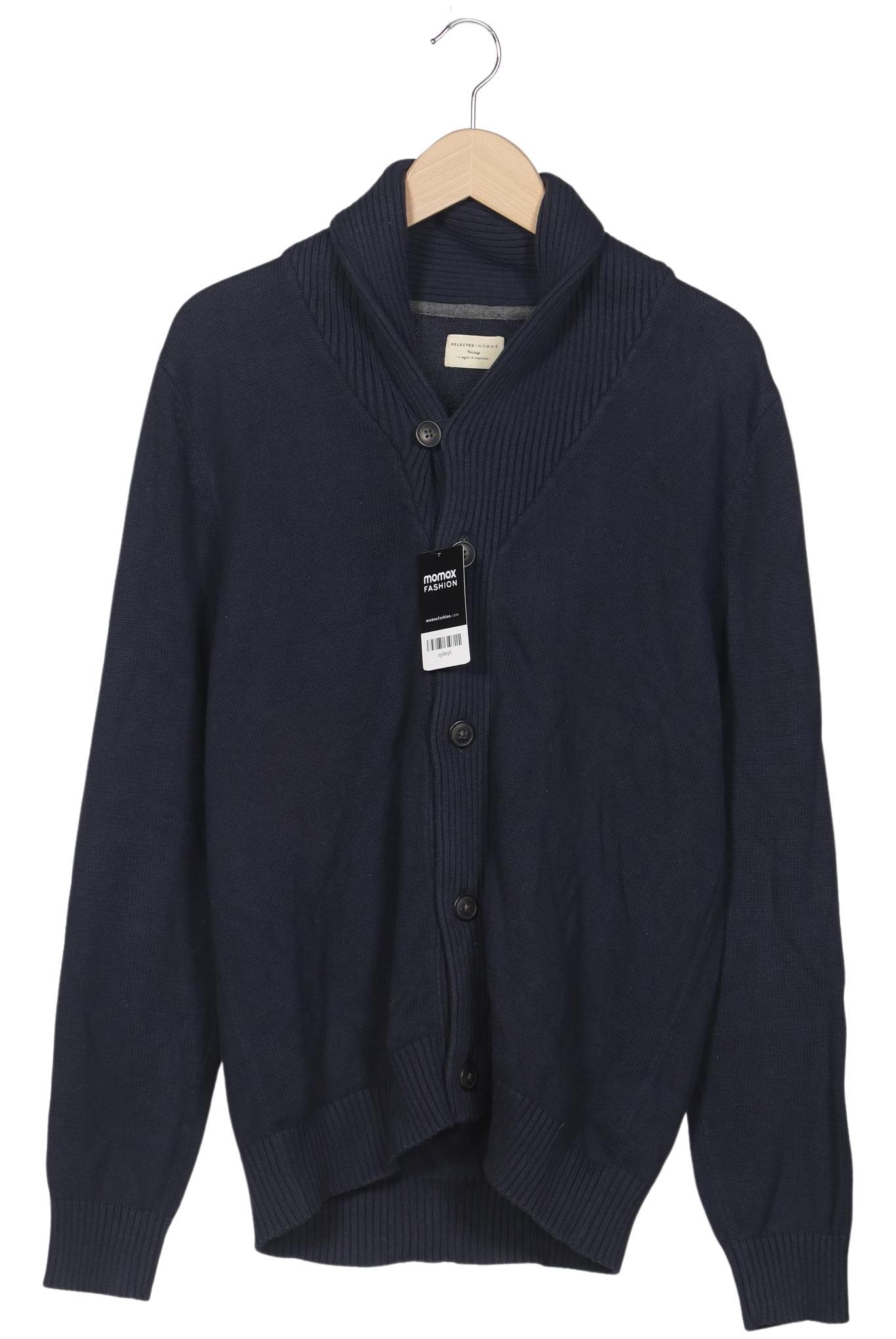 

Selected Herren Strickjacke, marineblau, Gr. 54