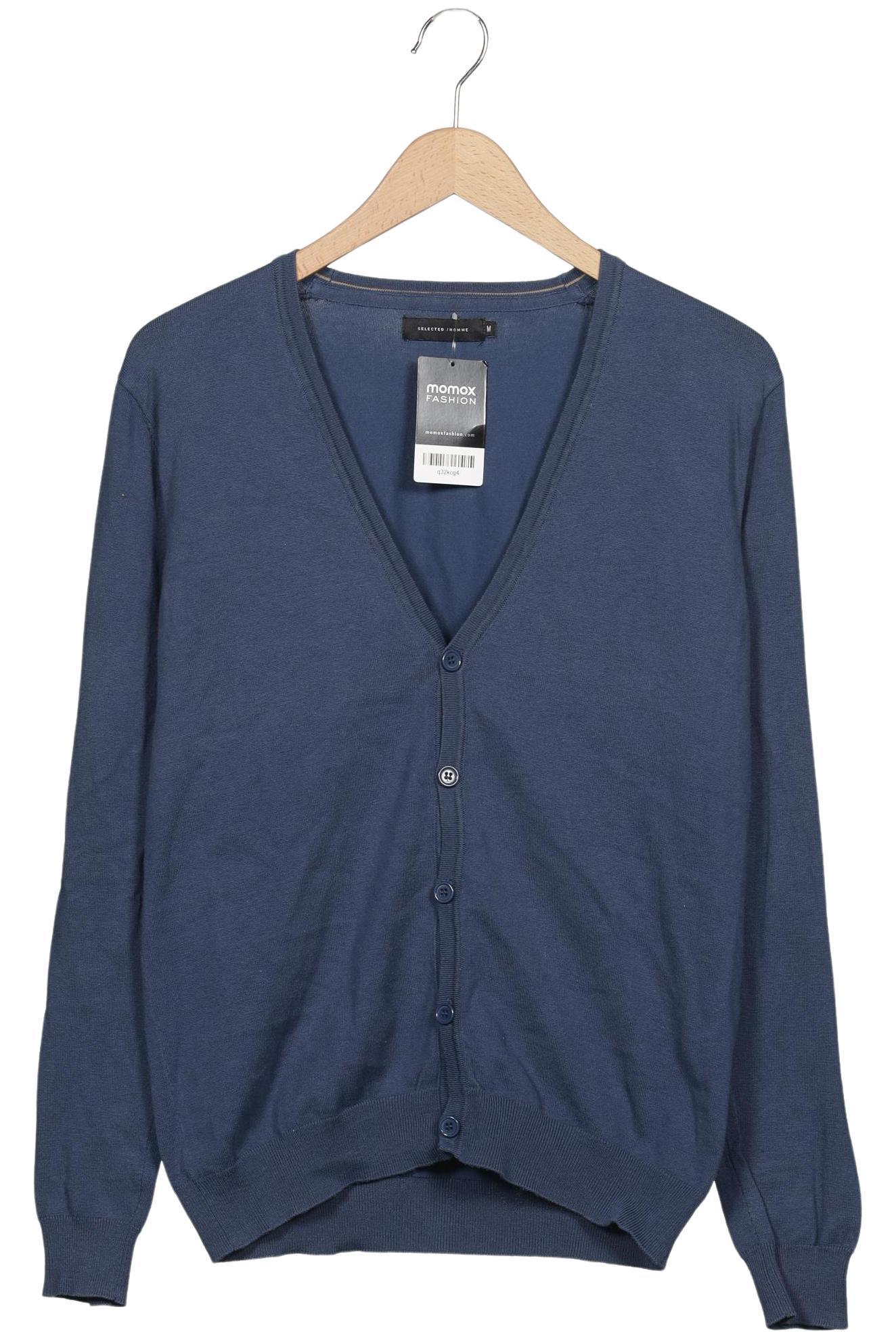 

Selected Herren Strickjacke, marineblau, Gr. 48
