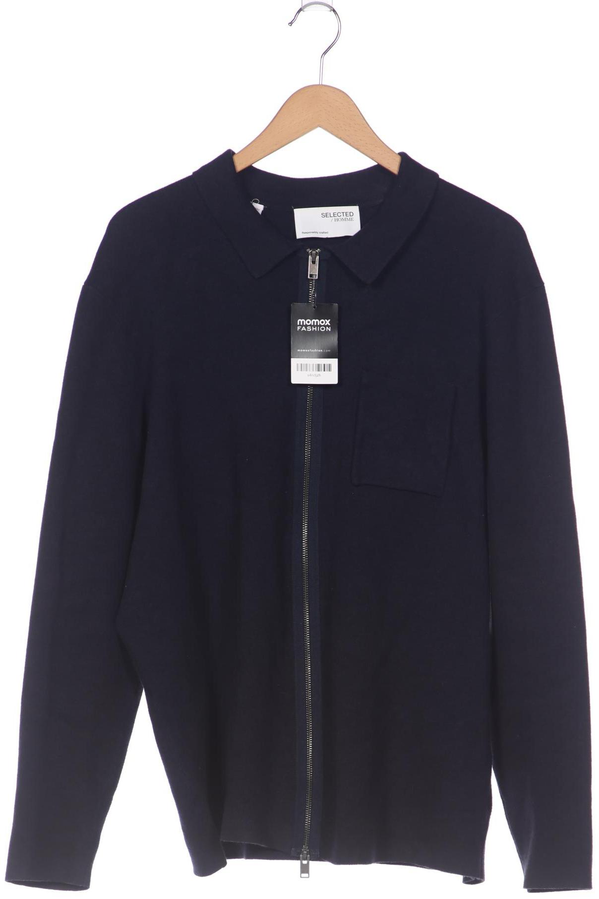 

Selected Herren Strickjacke, marineblau, Gr. 56