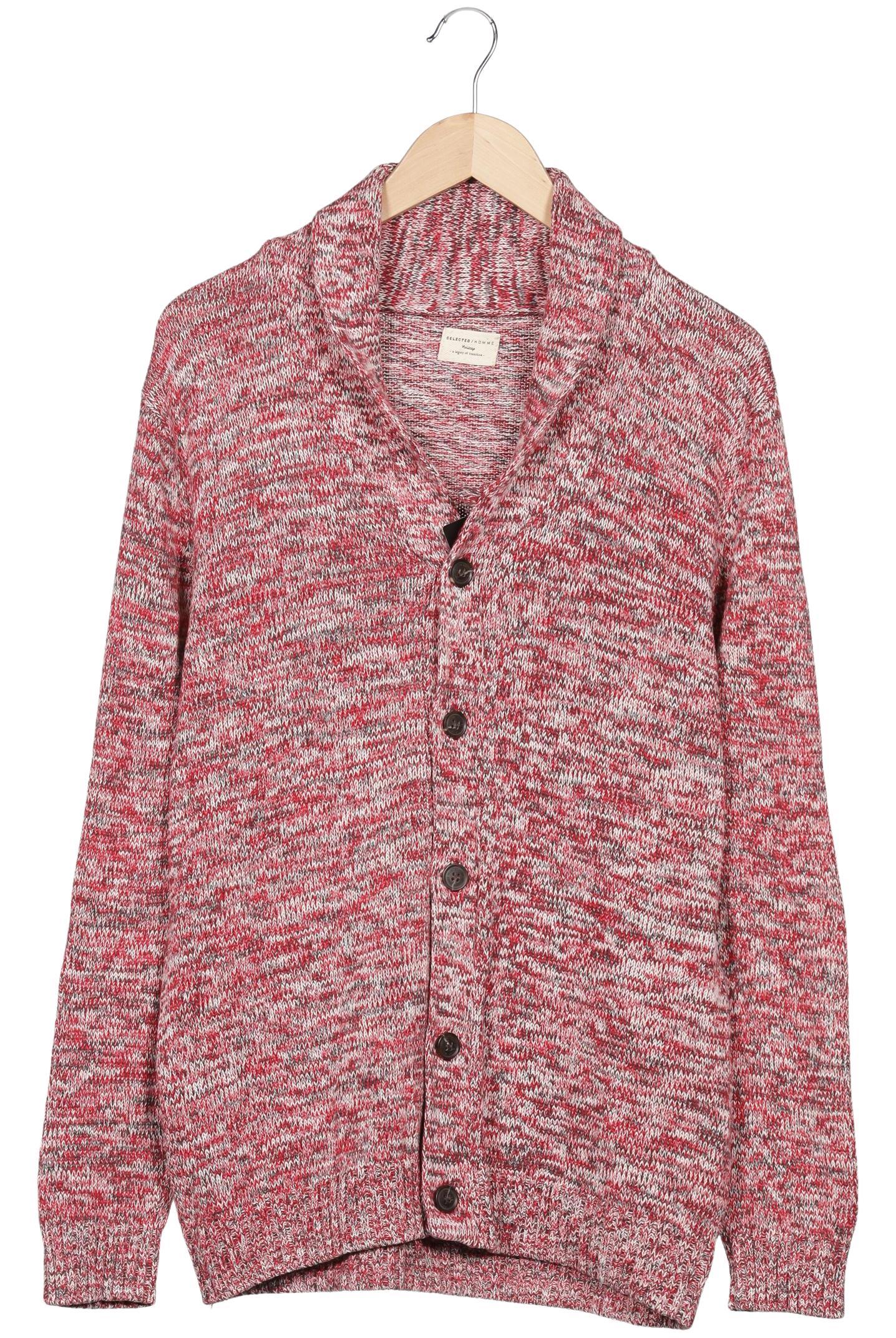 

Selected Herren Strickjacke, rot, Gr. 52