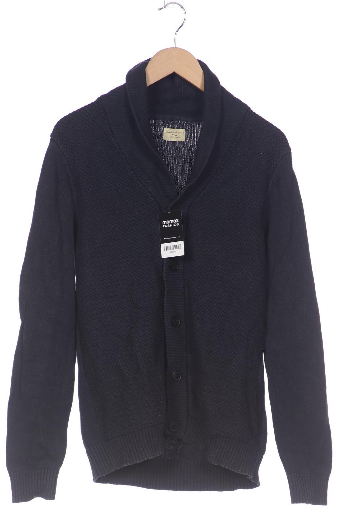 

Selected Herren Strickjacke, marineblau, Gr. 48