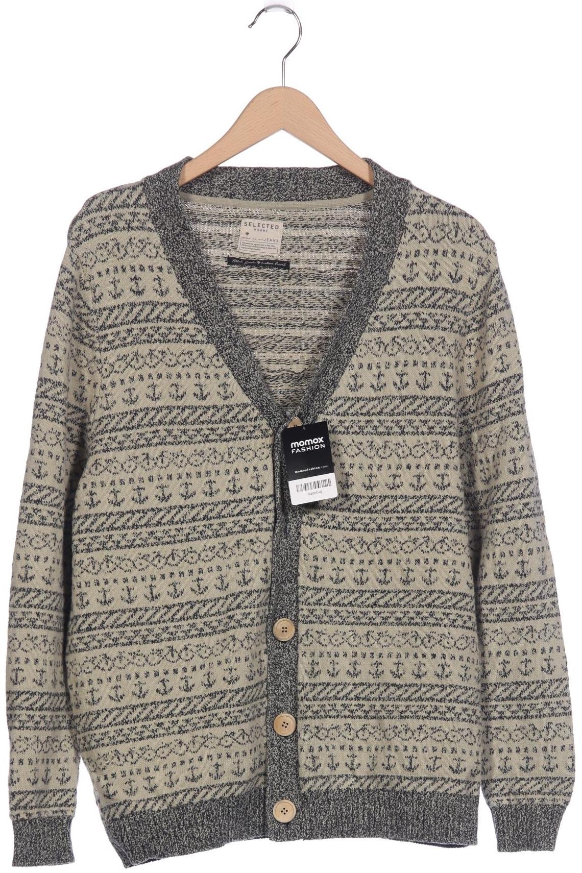 

Selected Herren Strickjacke, hellgrün, Gr. 54