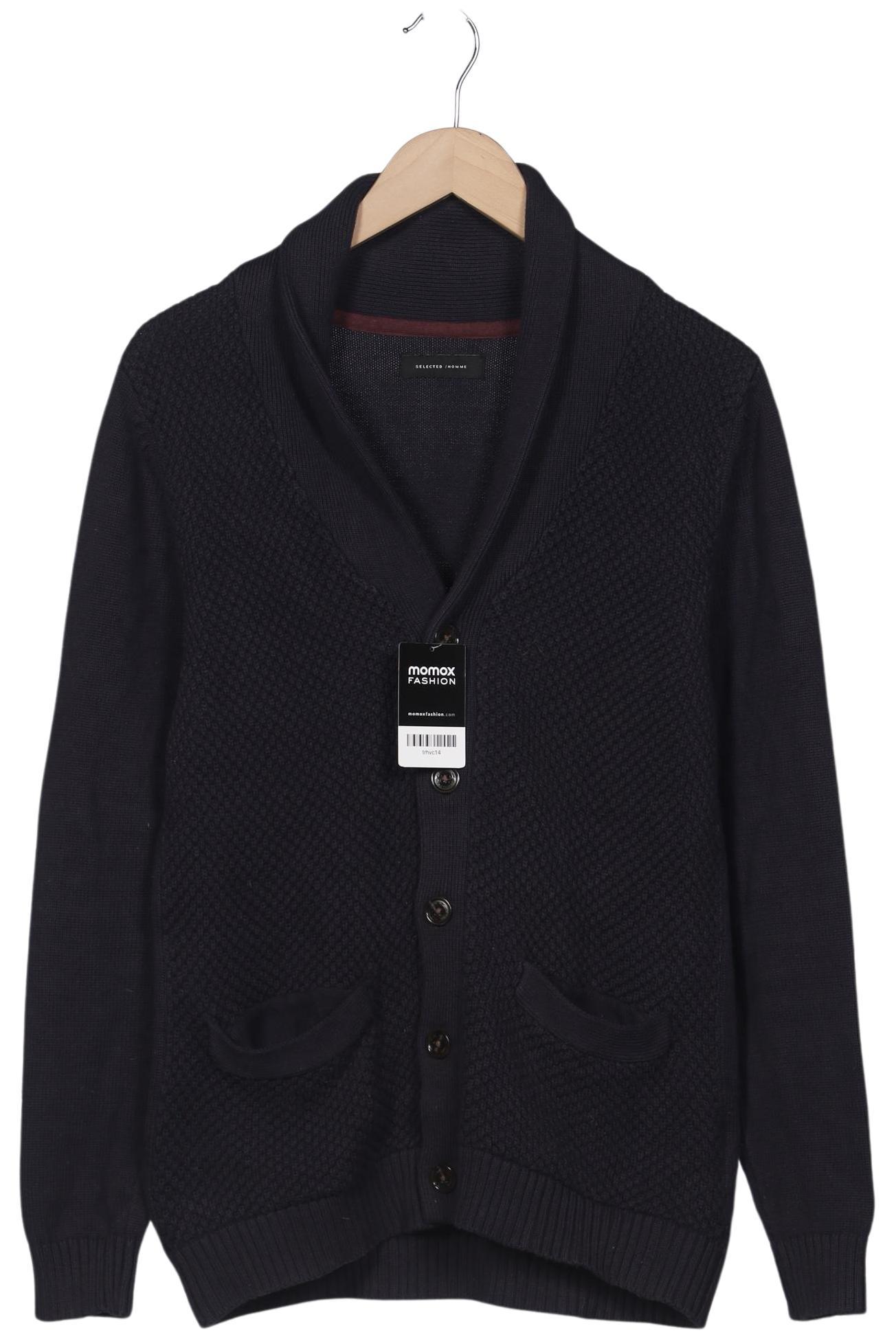 

Selected Herren Strickjacke, marineblau, Gr. 52