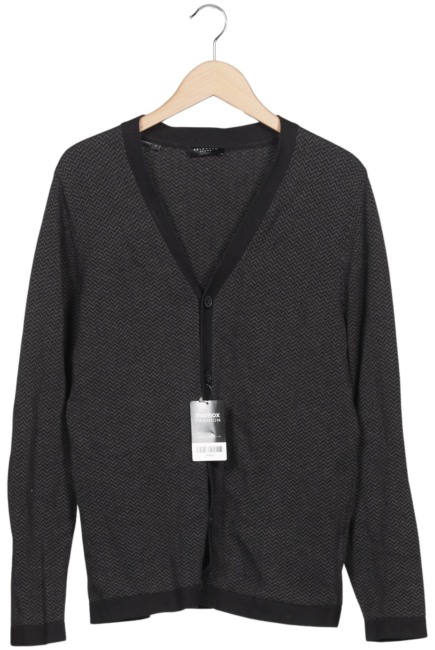 Thumbnail - Selected Herren Strickjacke, grau, Gr. 46