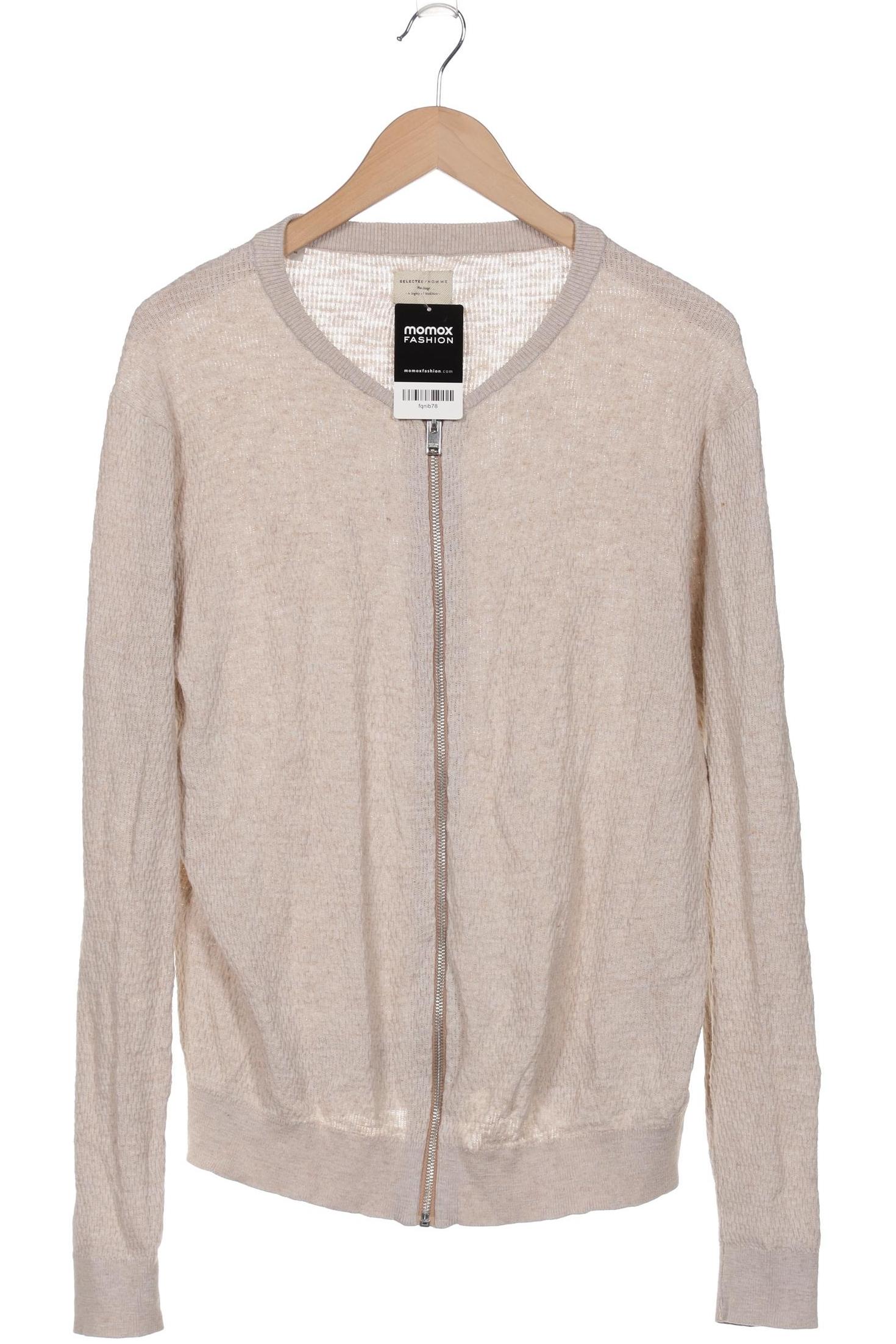 Thumbnail - Selected Herren Strickjacke, beige, Gr. 48