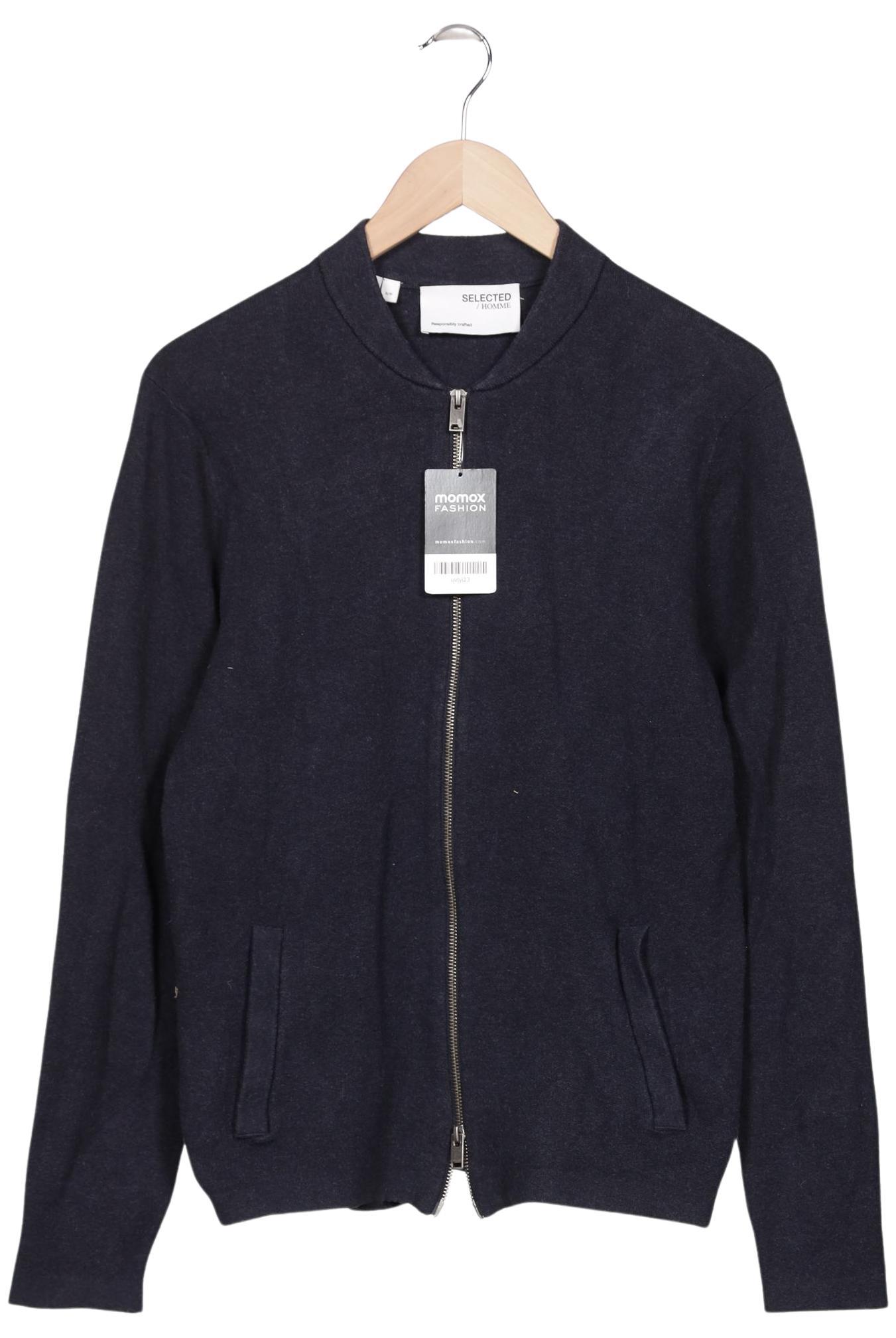 

Selected Herren Strickjacke, marineblau, Gr. 46