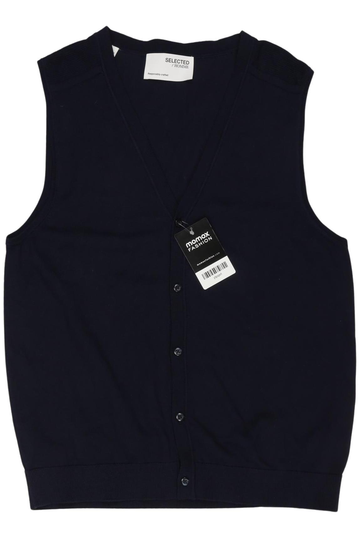 

Selected Herren Strickjacke, marineblau, Gr. 48