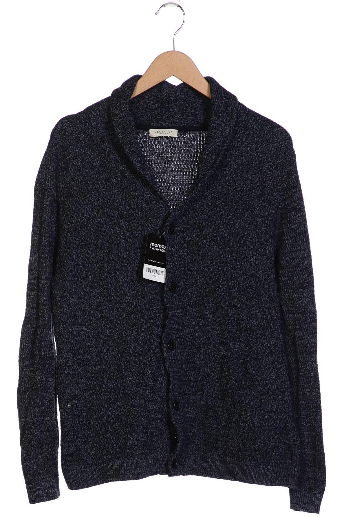 

Selected Herren Strickjacke, marineblau, Gr. 46