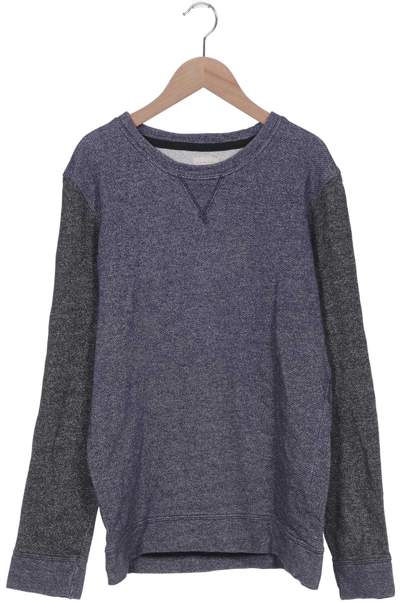 

Selected Herren Sweatshirt, marineblau, Gr. 48