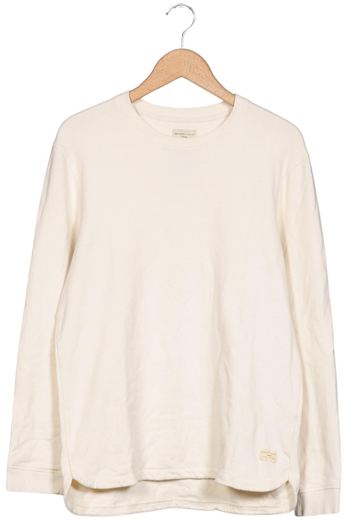 

Selected Herren Sweatshirt, cremeweiß, Gr. 52