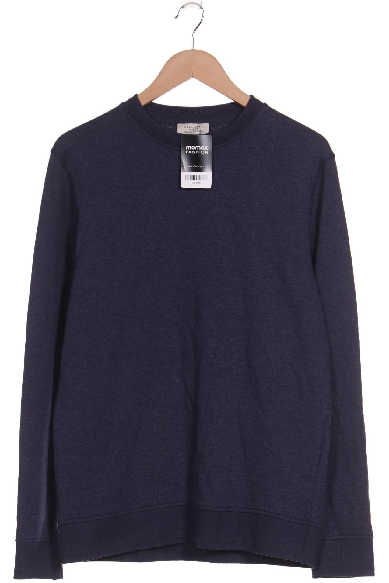 Thumbnail - Selected Herren Sweatshirt, marineblau, Gr. 52