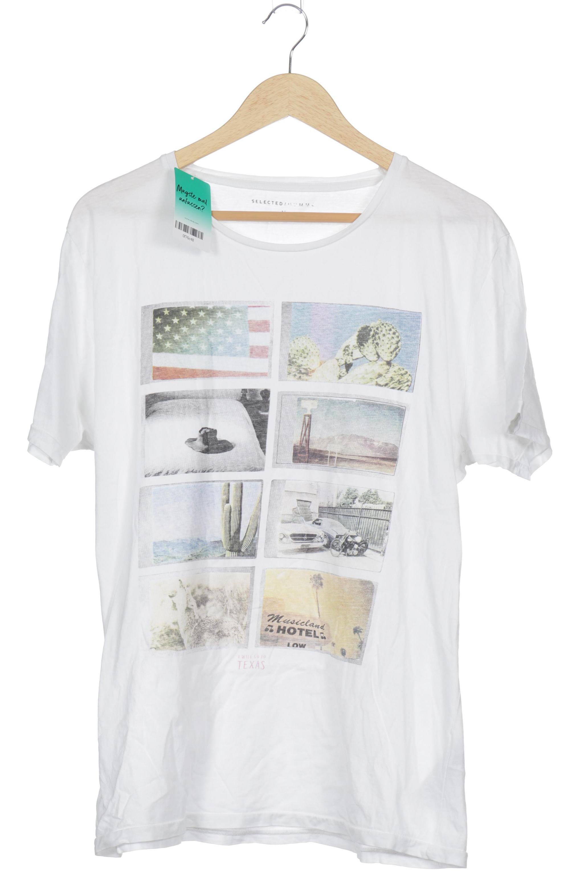 

Selected Herren T-Shirt, weiß, Gr. 54